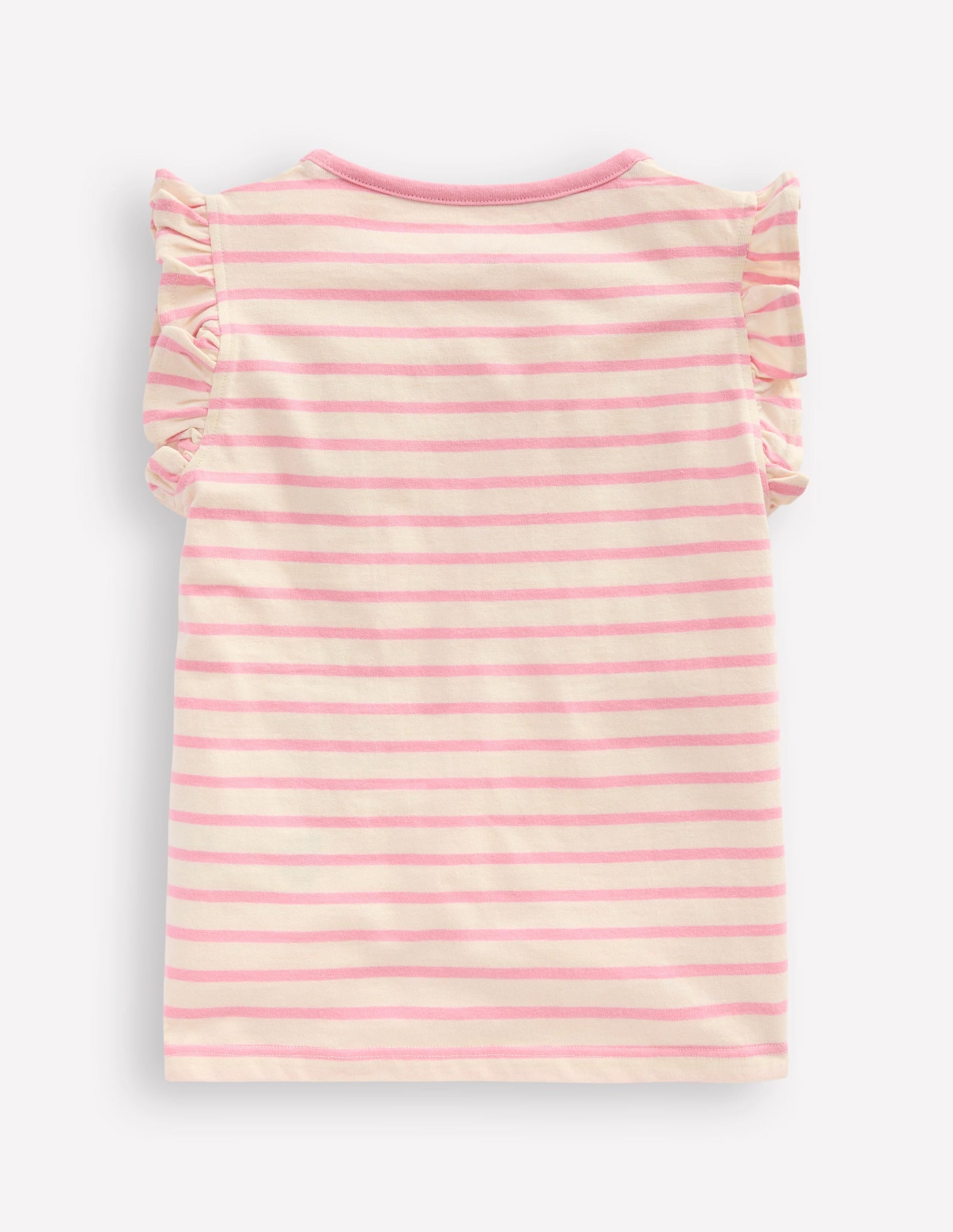 Flutter Short Sleeve T-shirt-Bubblegum Pink Fruits-3