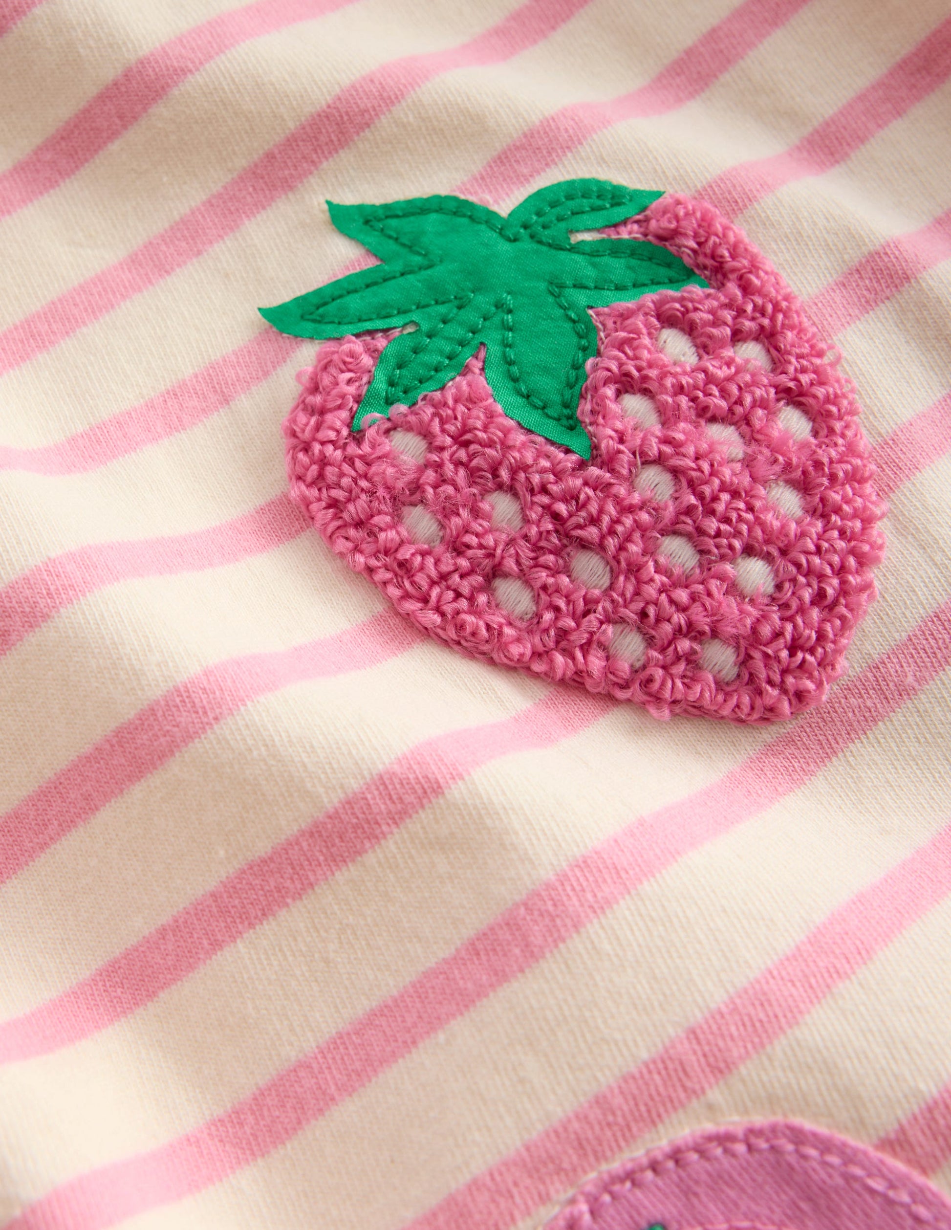 Flutter Short Sleeve T-shirt-Bubblegum Pink Fruits-4
