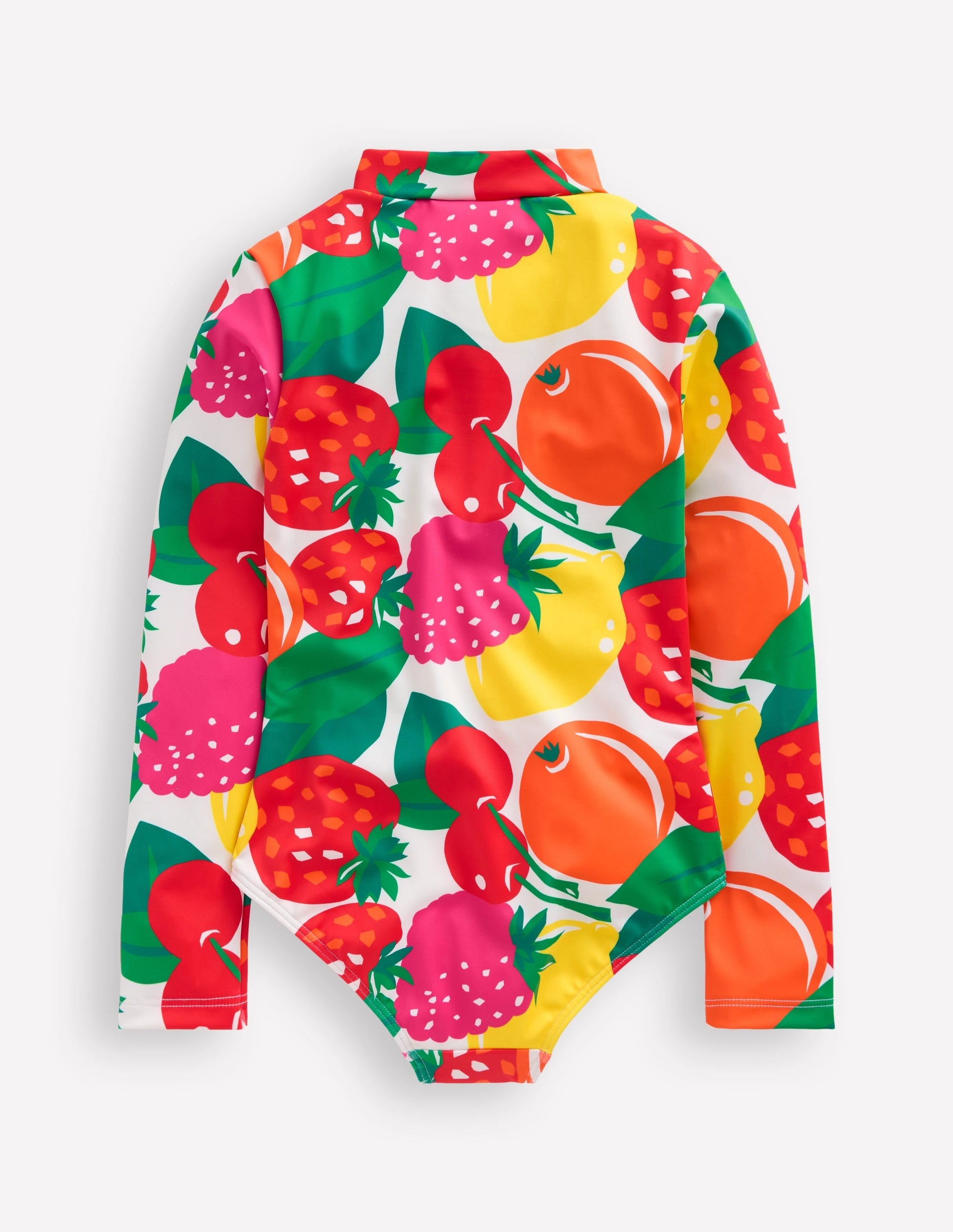 Long-Sleeved Swimsuit-Multi Giant Fruit-4