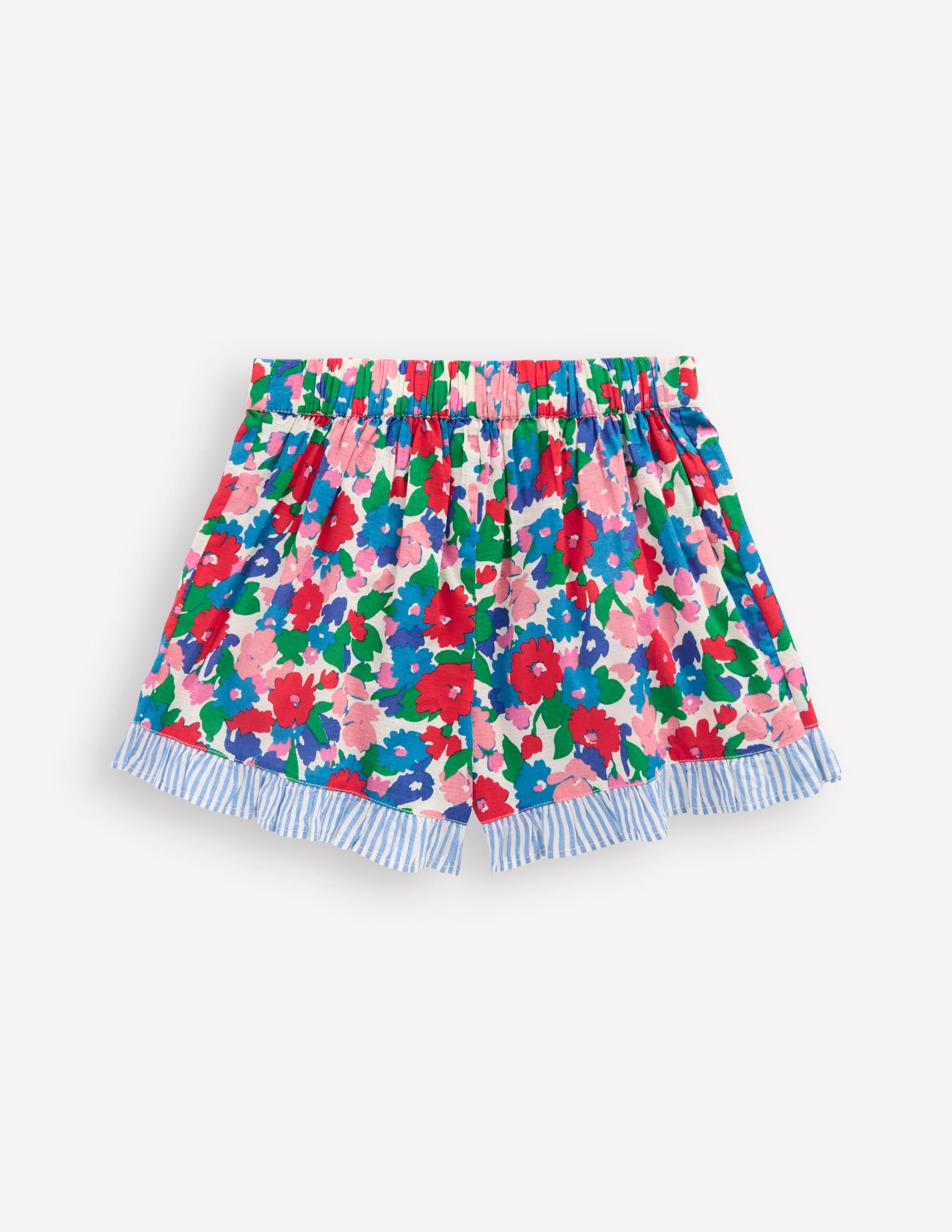 Wrap Frill Skort-Multi Flower Bunch - Image 2