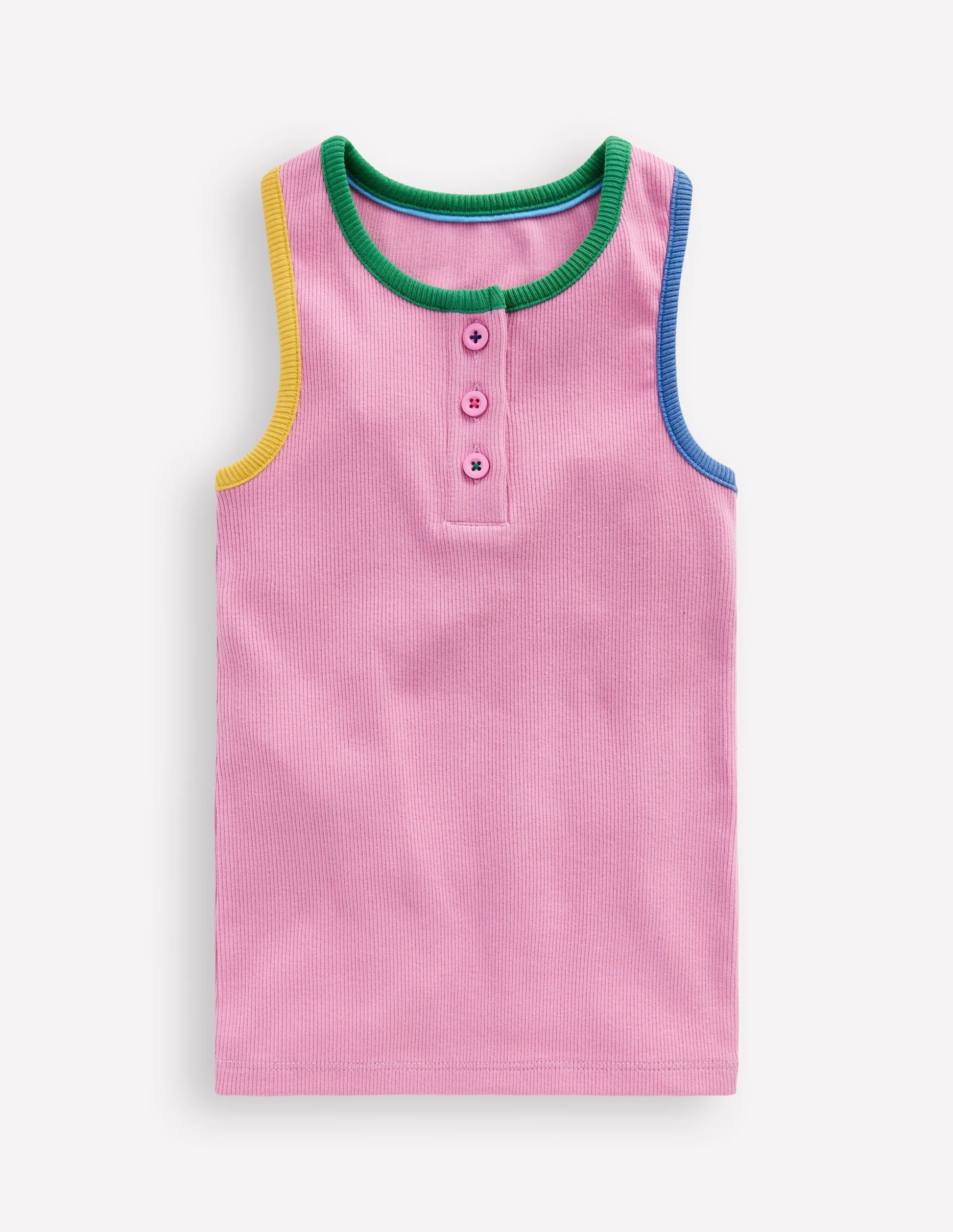 Racerback Ribbed Vest-Vintage Mauve-1
