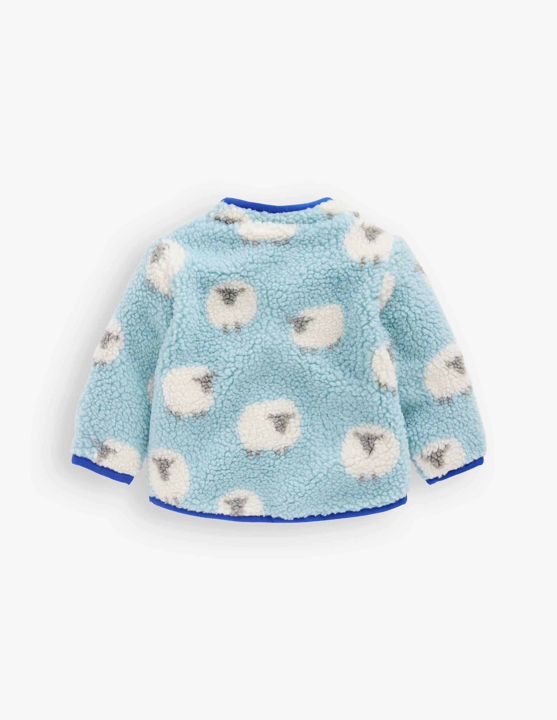 Borg Fleece-Vintage Blue Sheep-2