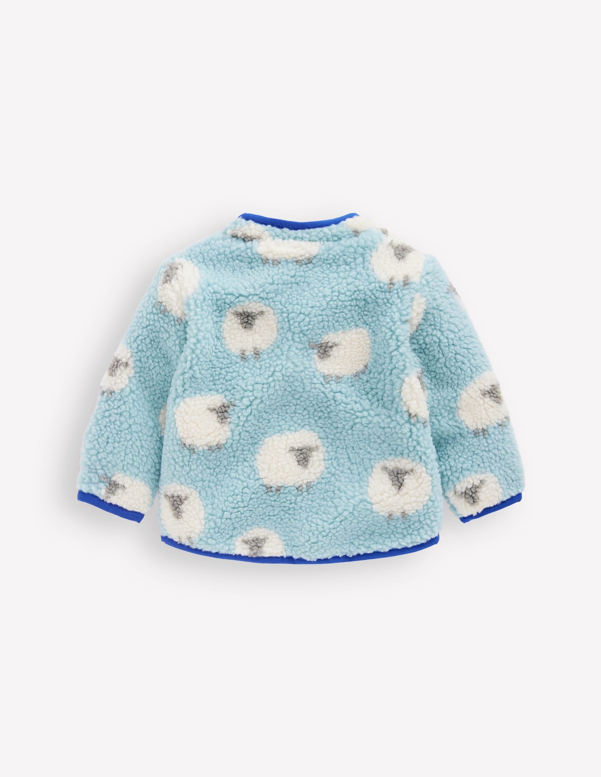 Borg Fleece-Vintage Blue Sheep - Image 2