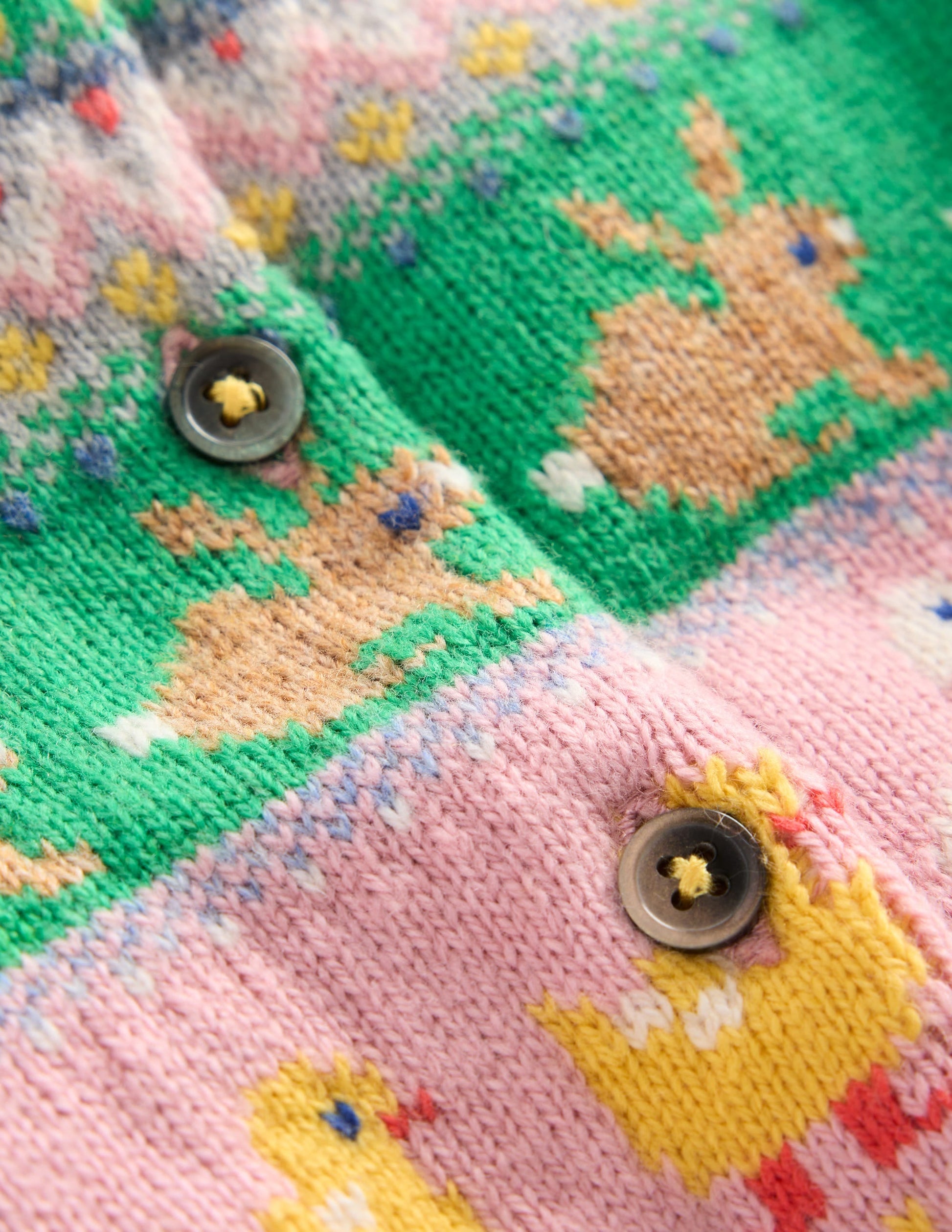 Edie Fair Isle Cardigan-Multi Easter Fair Isle-4