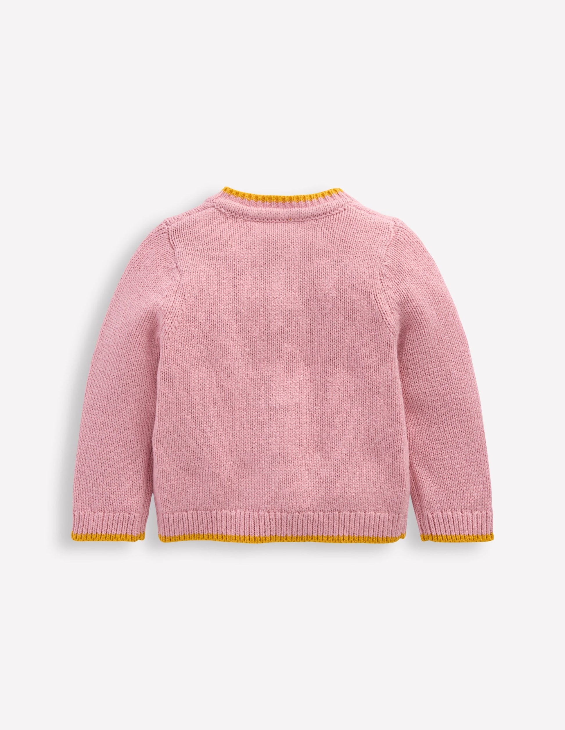 Fun Logo Cardigan-Vintage Pink Chicks-2