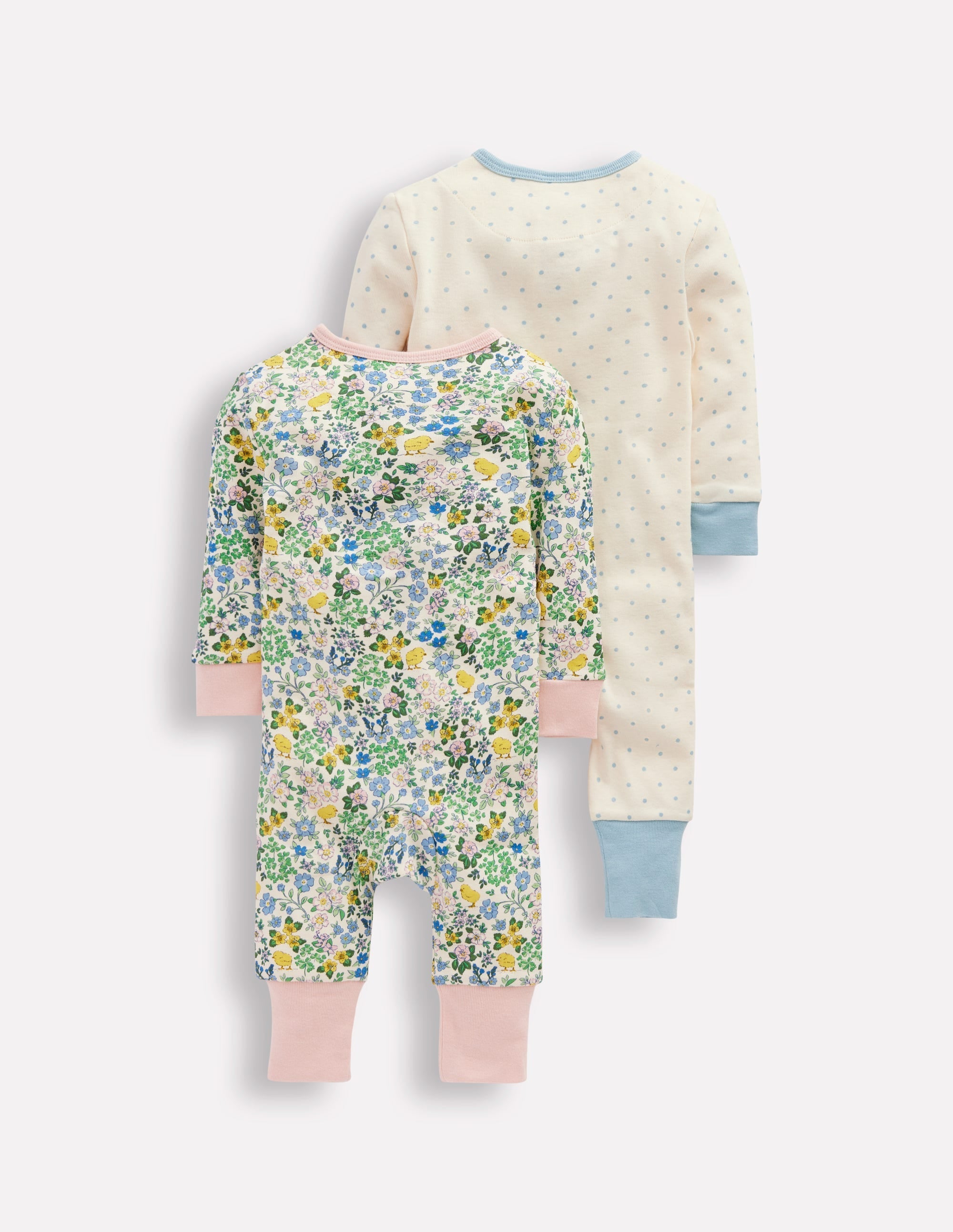 Twin Pack Rompers-Chick Floral - Image 2