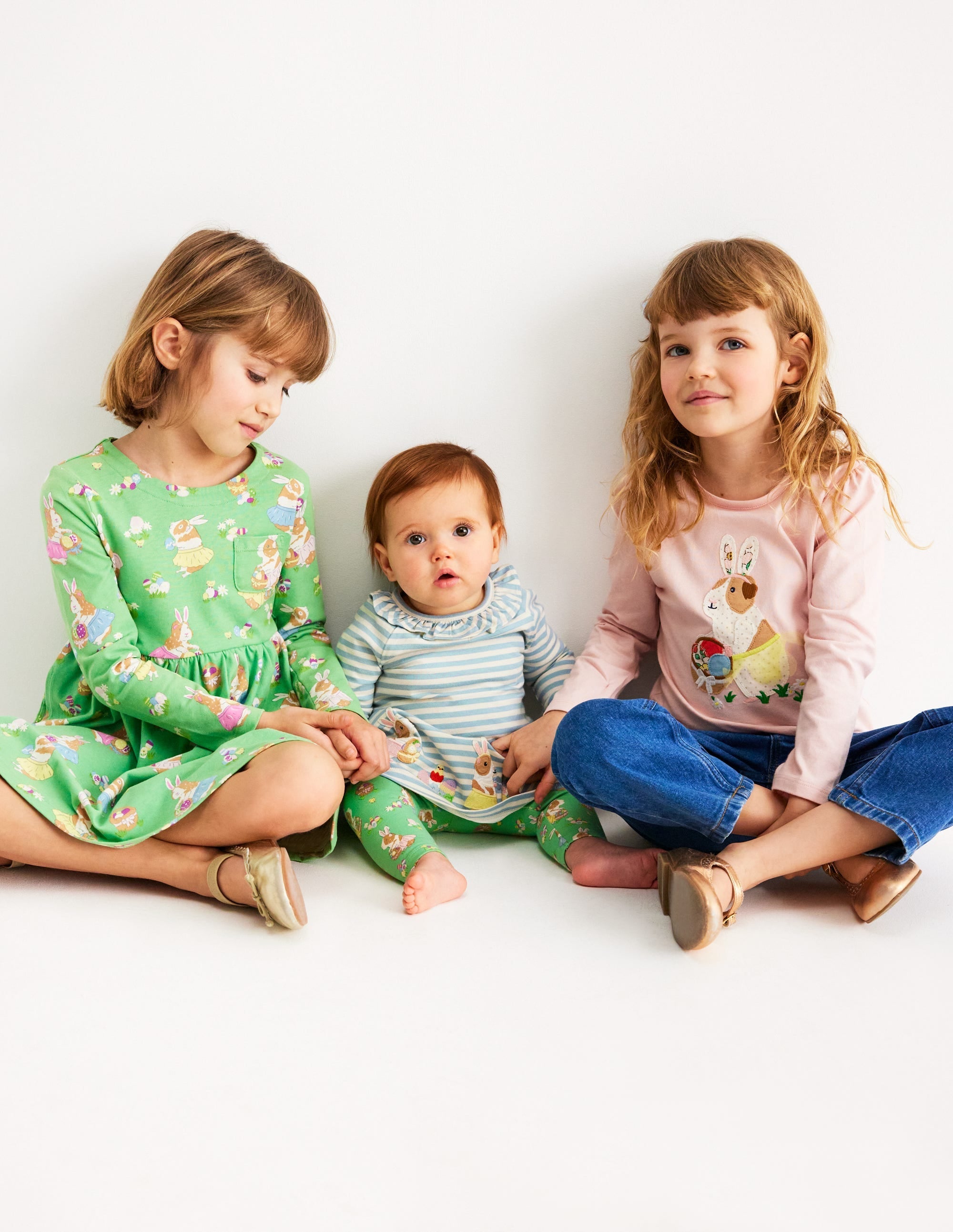 Jersey Logo Dress Set-Vintage Blue Guinea Pigs - Image 4