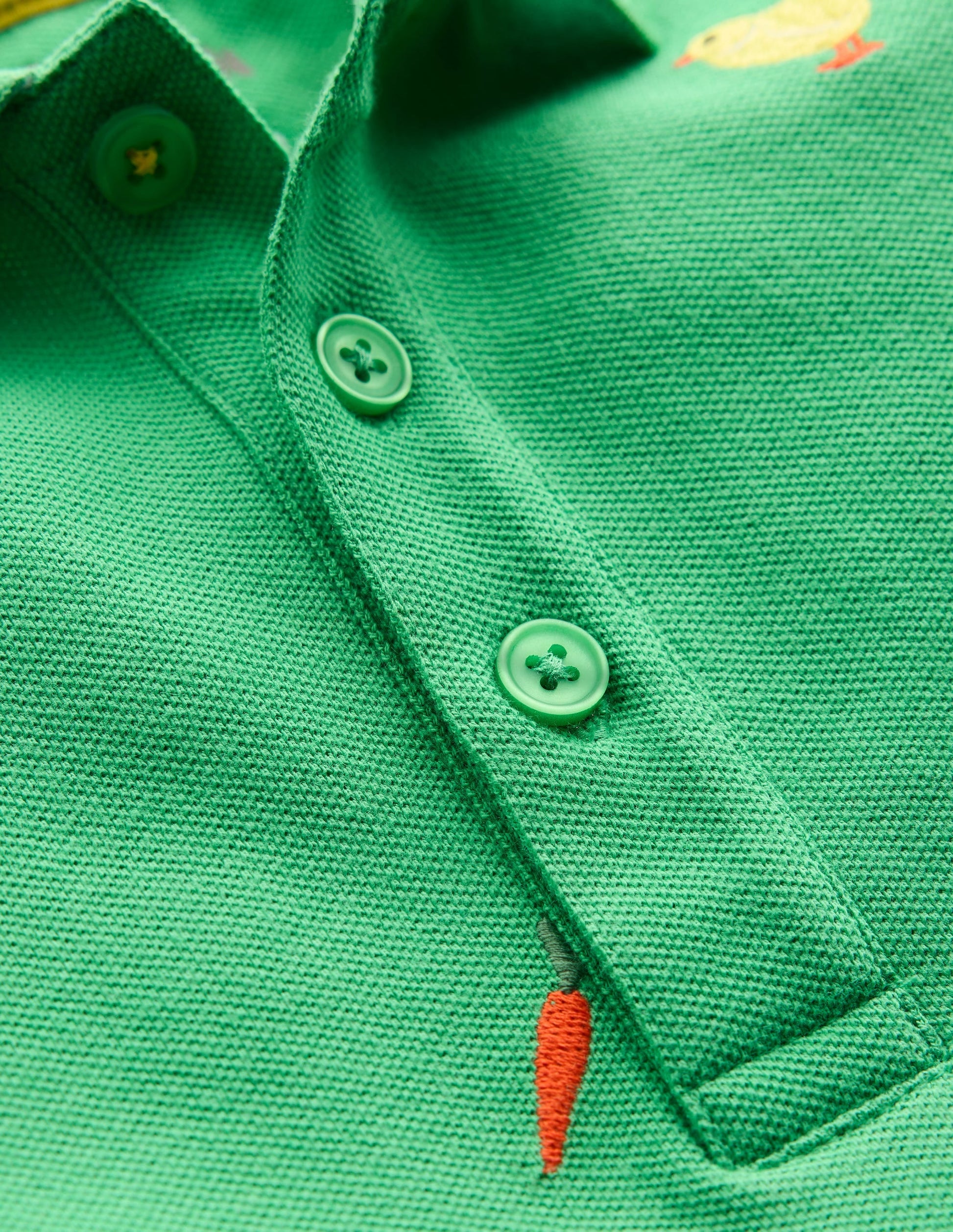 Embroidered Polo-Aloe Green-3
