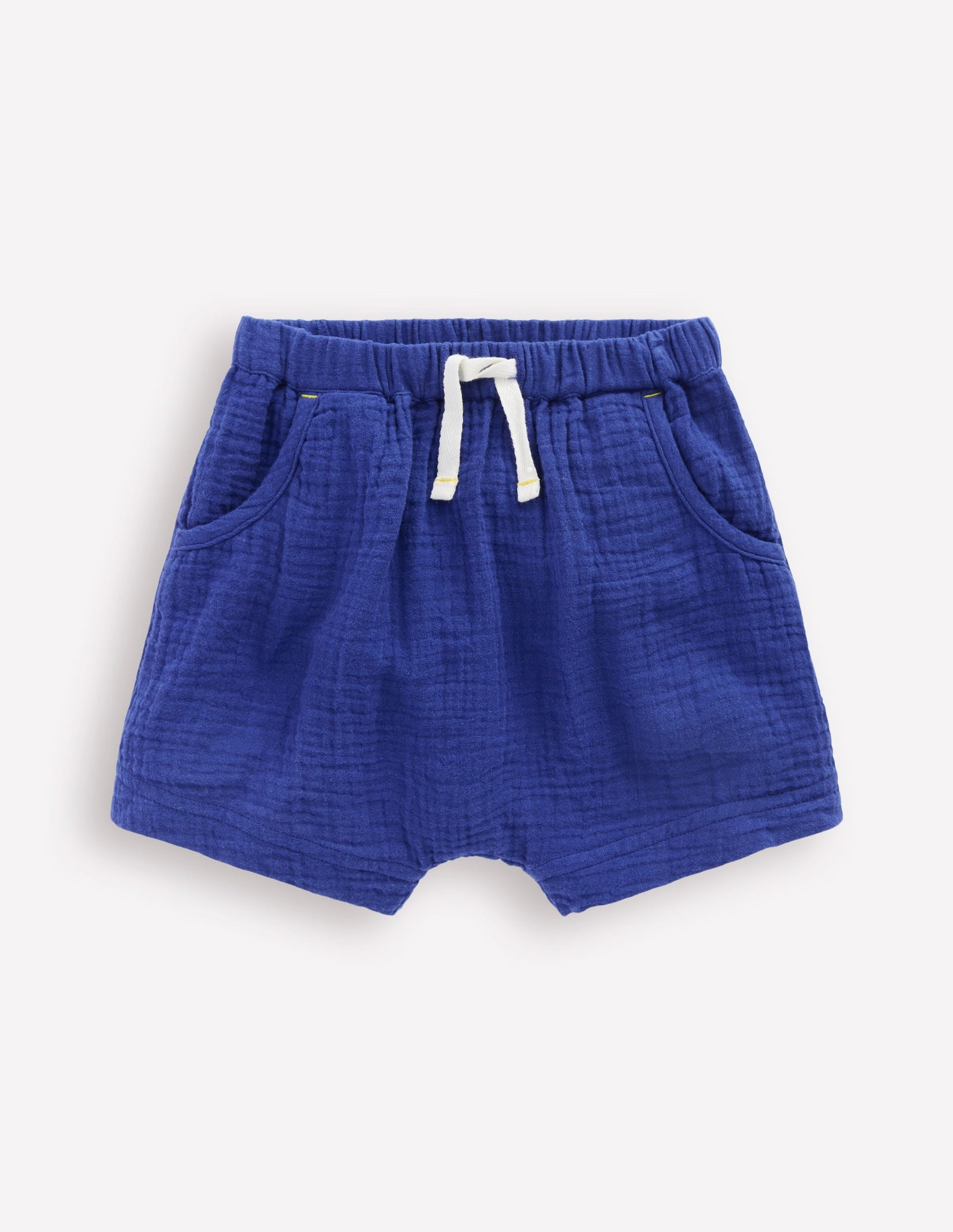 Boys Woven Shorts-Starboard Blue-1