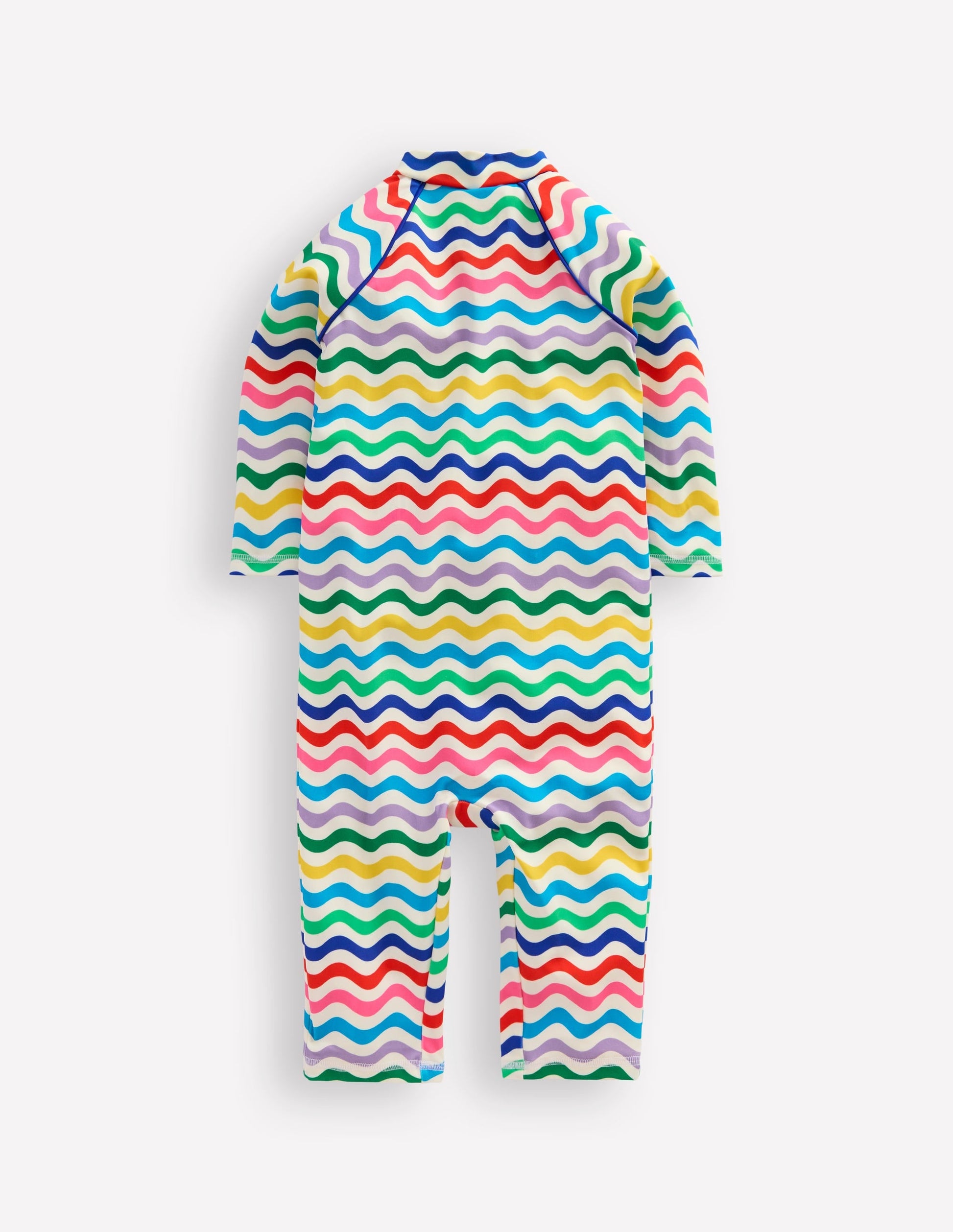 Fun Sun Safe Surfsuit-Multi Small Wave-2