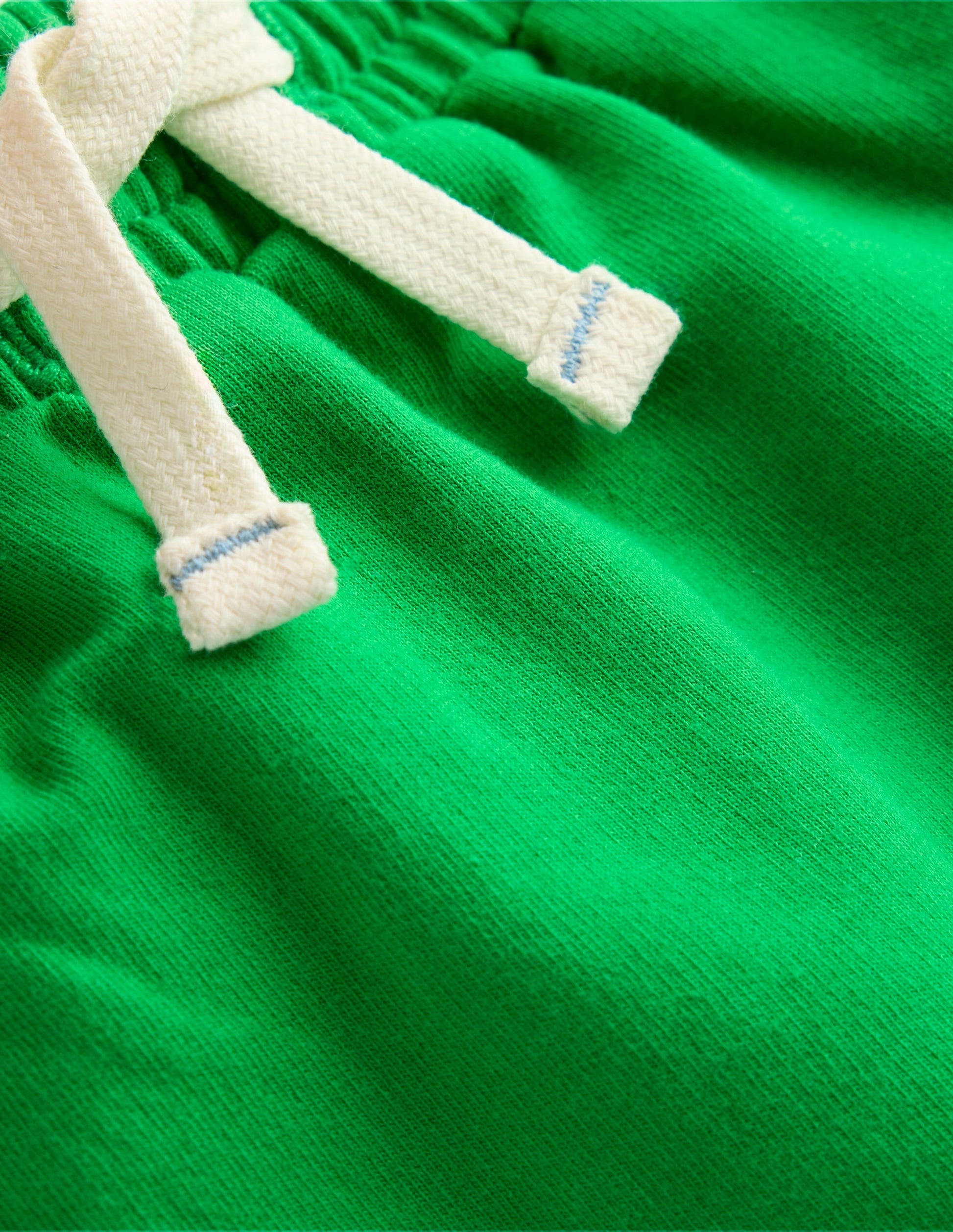 Boys Jersey Shorts-Sapling Green-3