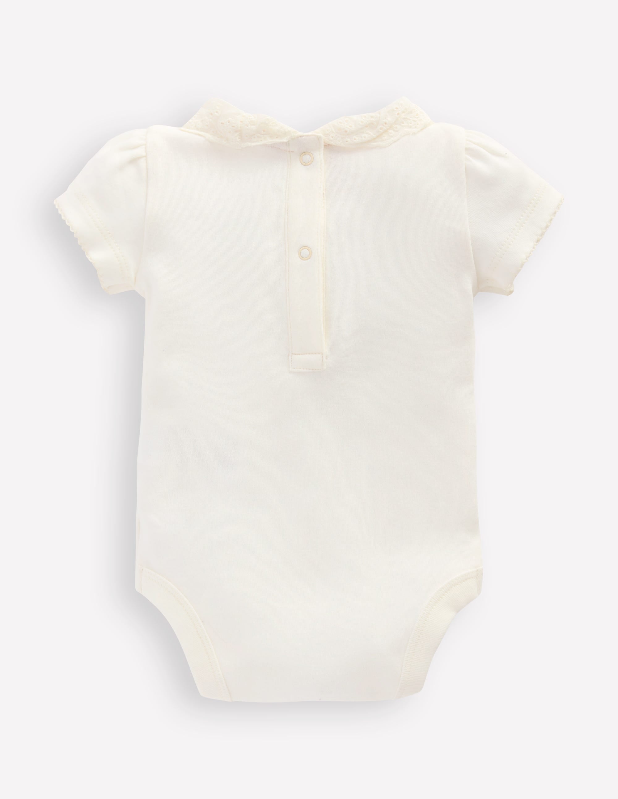 Broderie Collared Body-Soft Ivory - Image 2
