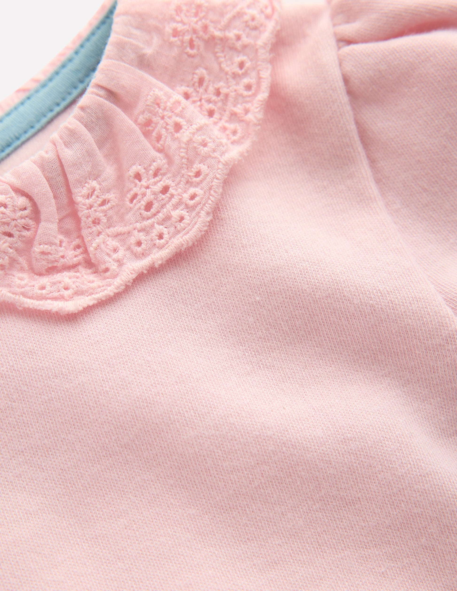 Broderie Collared Body-French Pink-3