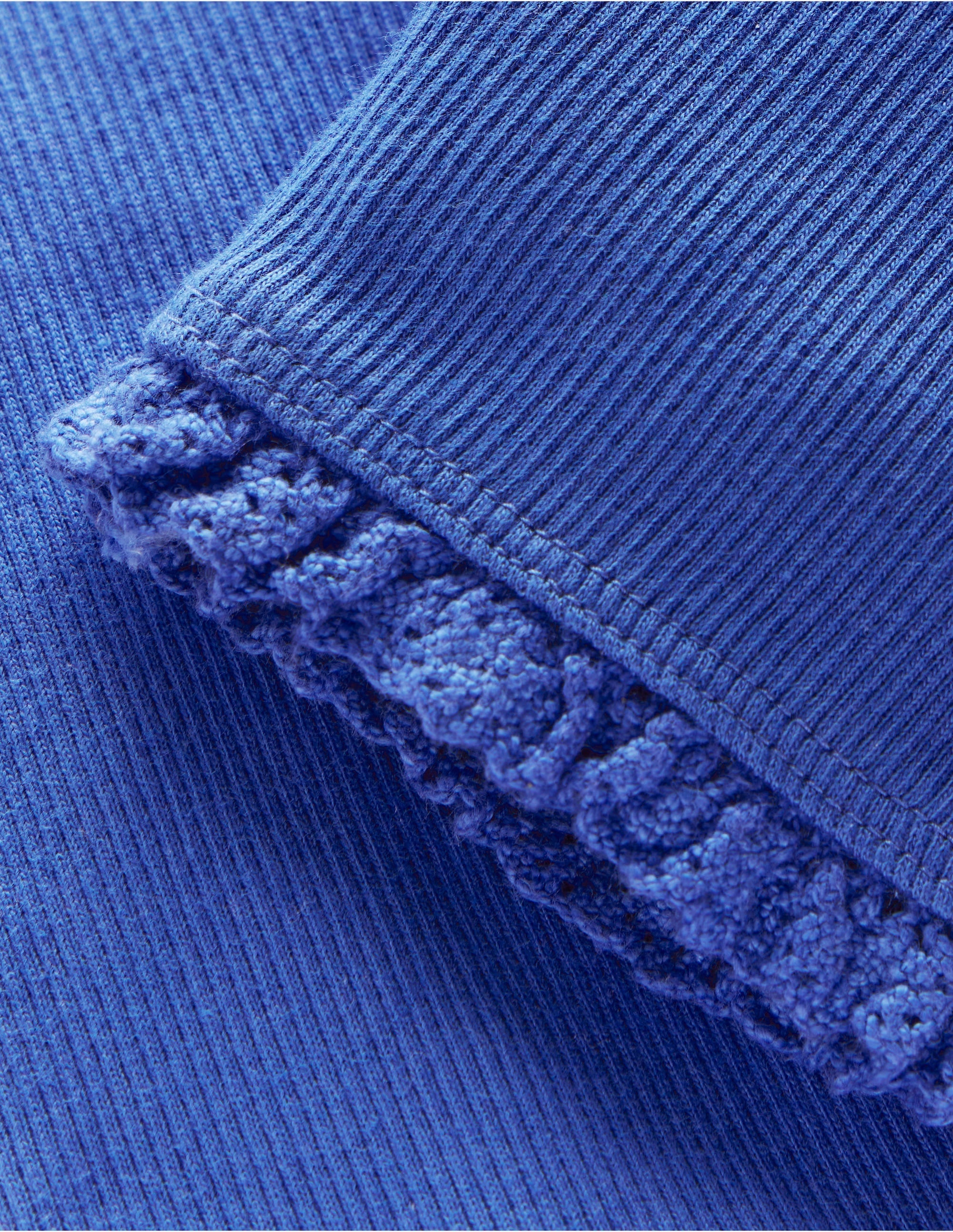 Girls Ribbed Leggings-Bluejay - Image 3