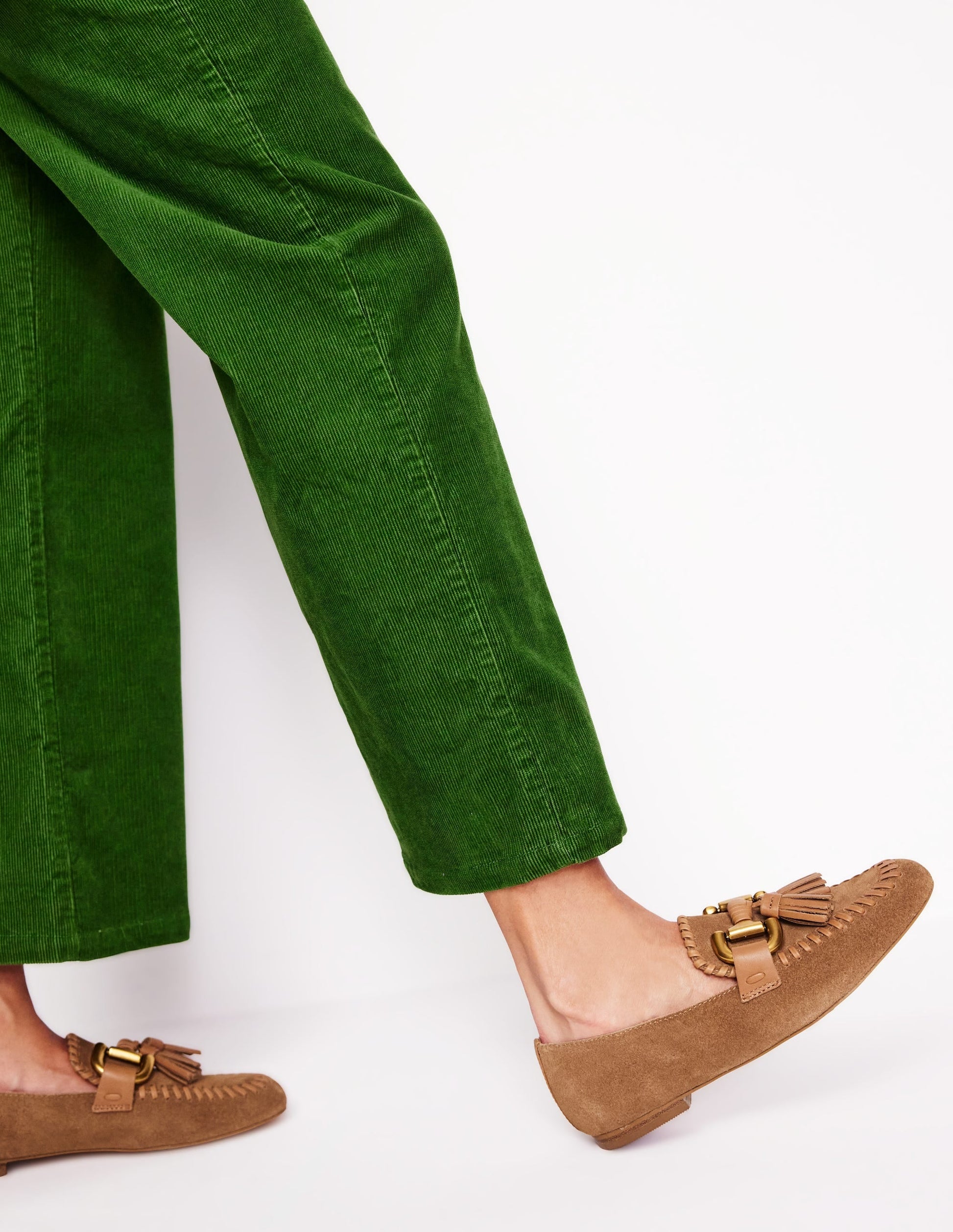Covered Iris Snaffle Loafers-Tan-2