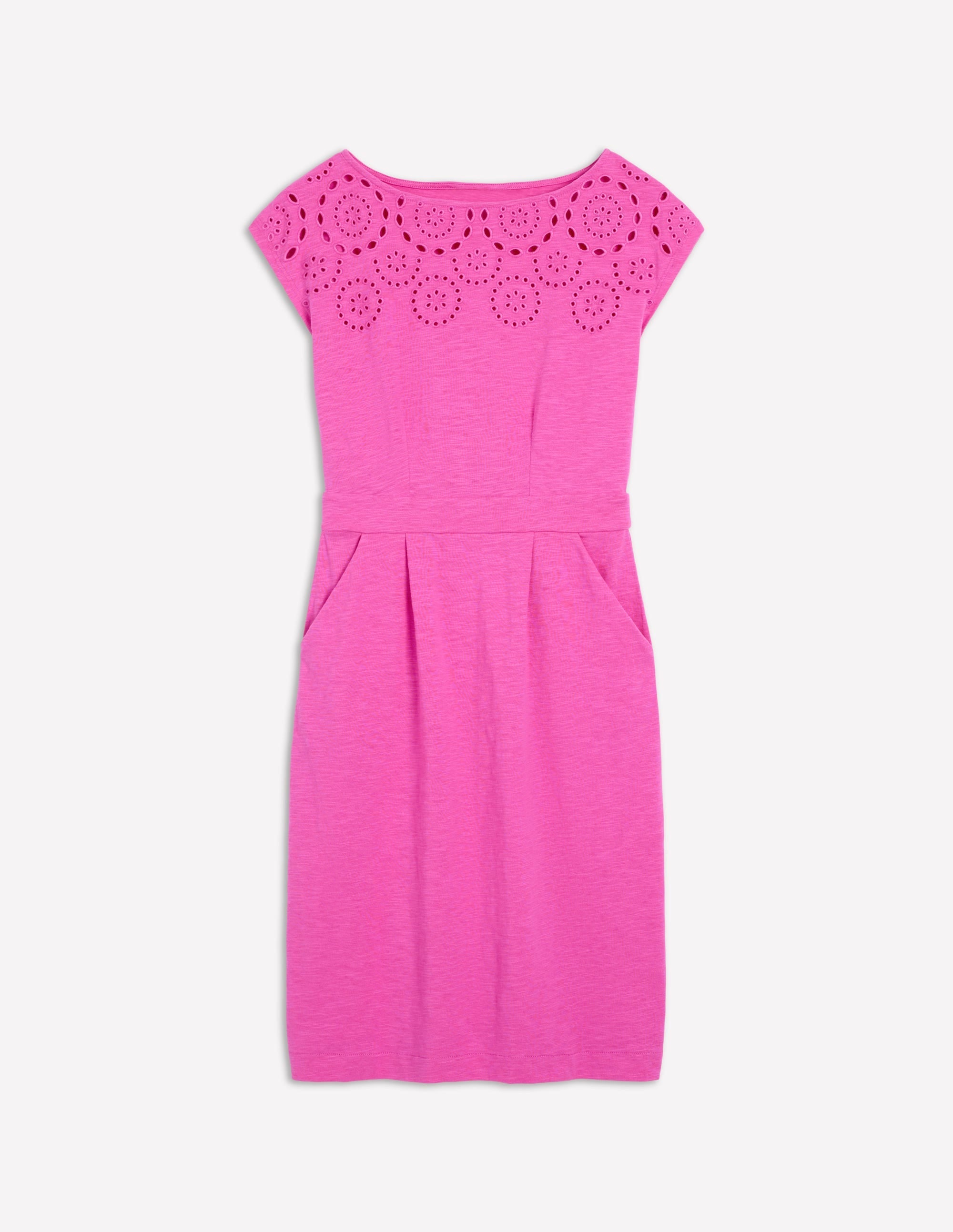 Florrie Broderie Dress-Cosmos Pink - Image 5