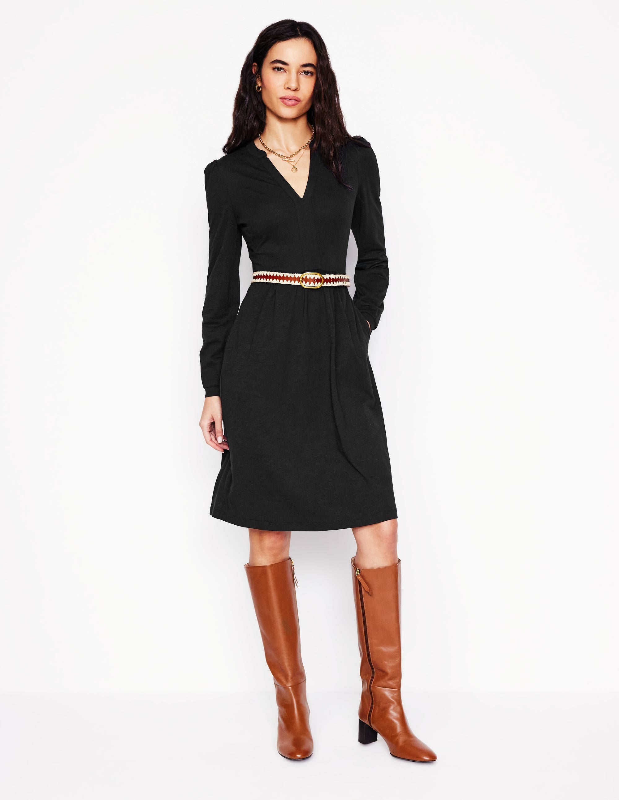 Naomi Relaxed Jersey Dress-DO NOT USE - Image 4