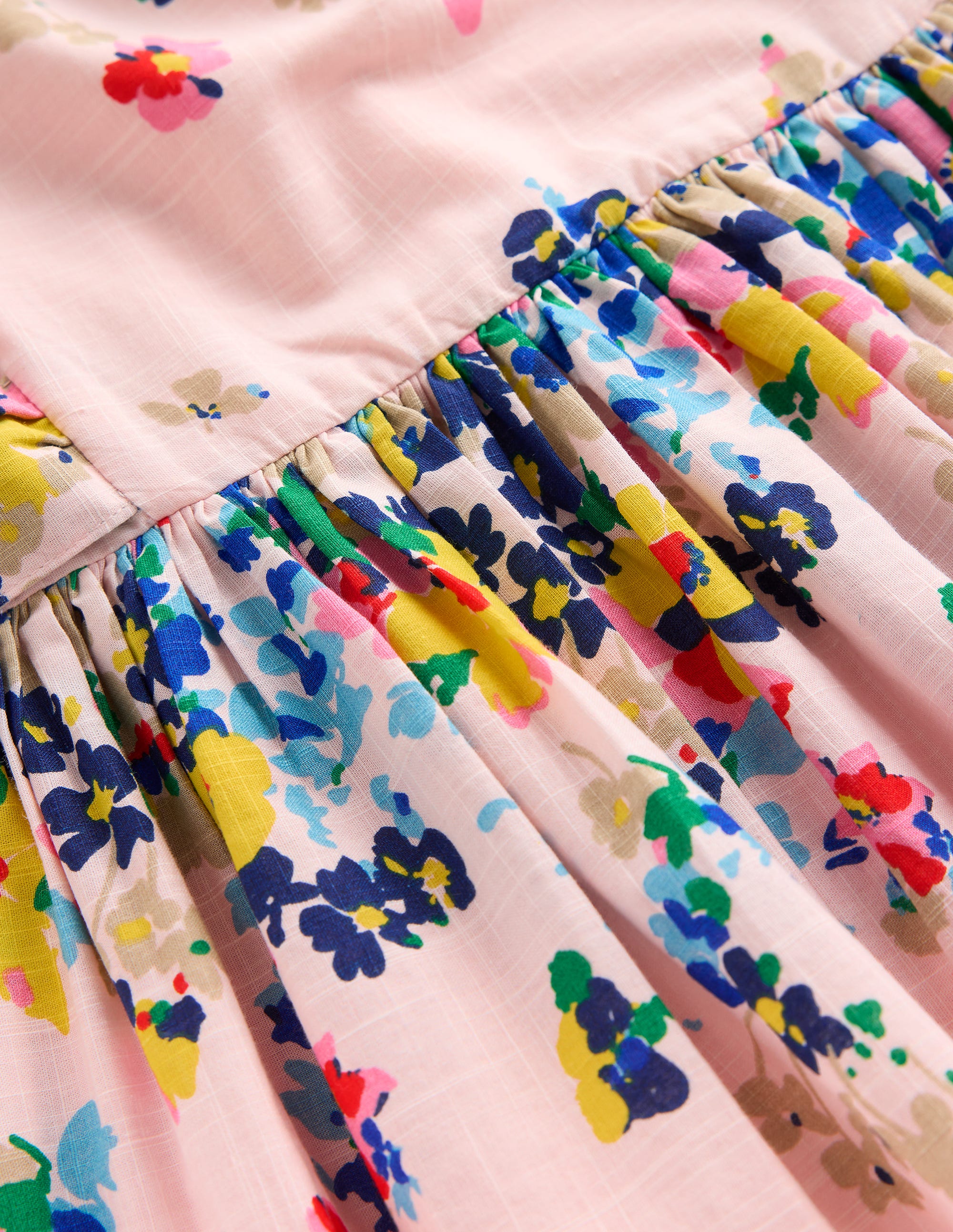 Bow Back Midi Dress-Floral Placement - Image 3