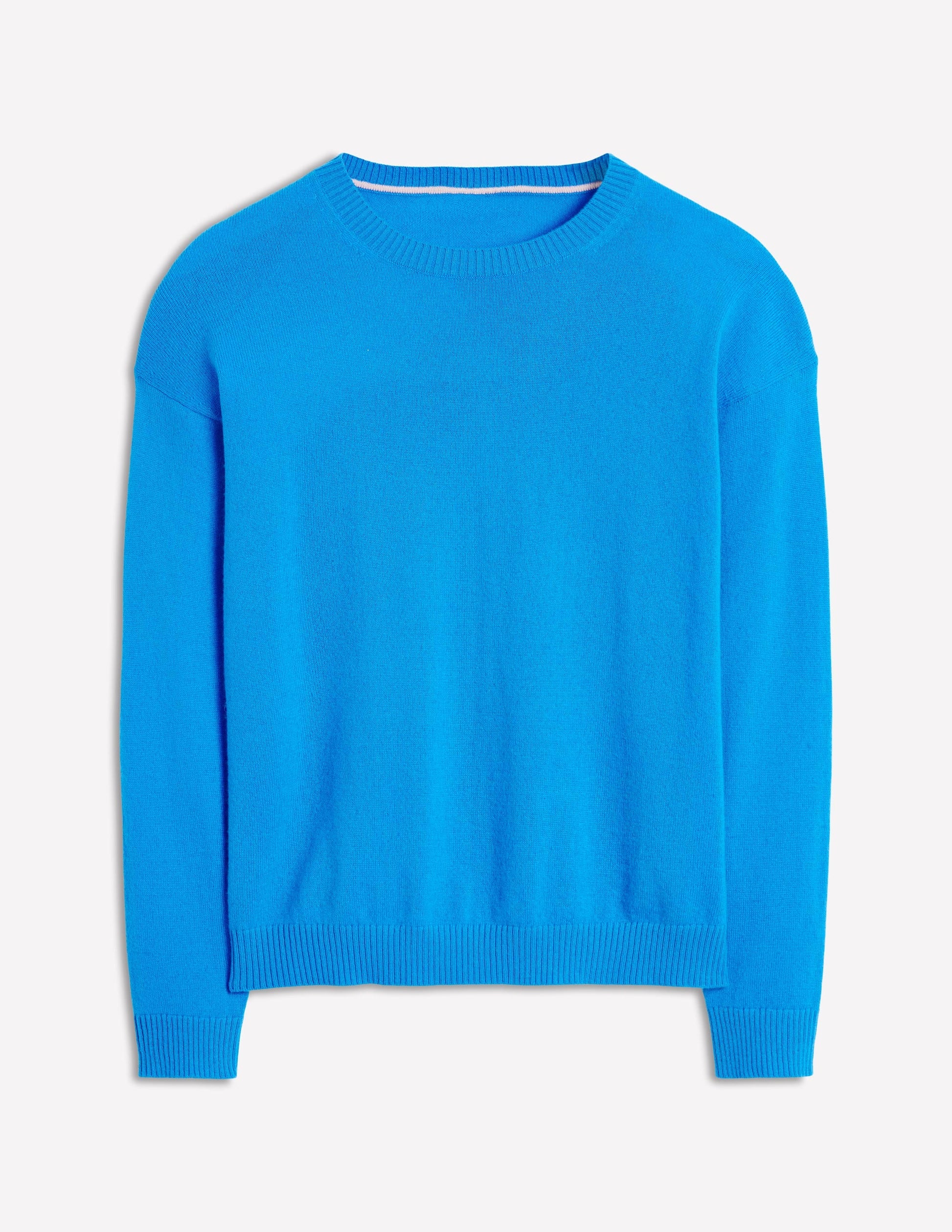 Lydia Cashmere Jumper-Cerulean Blue-7