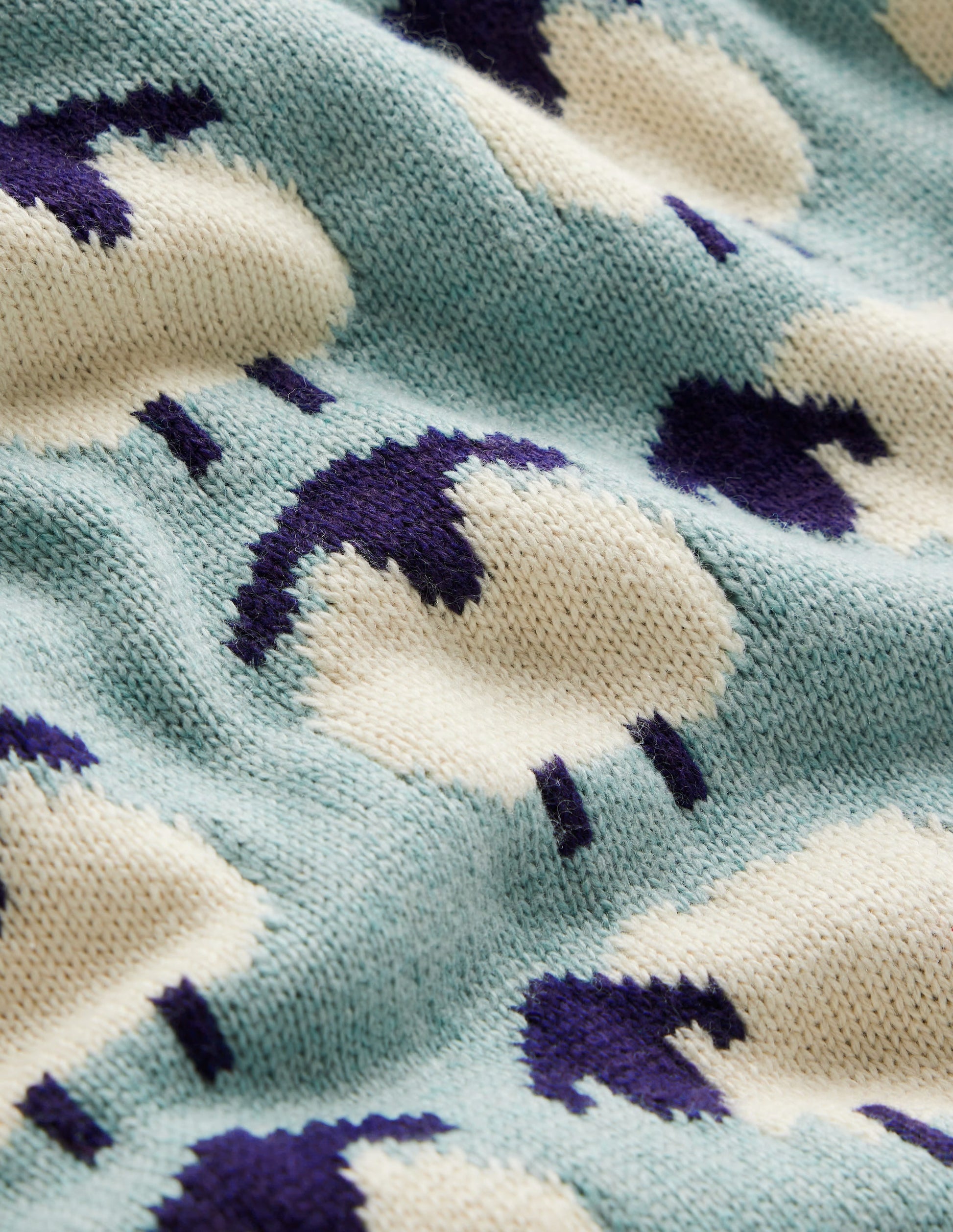 Heather Jacquard Jumper-Seamist Blue, Sheep-7