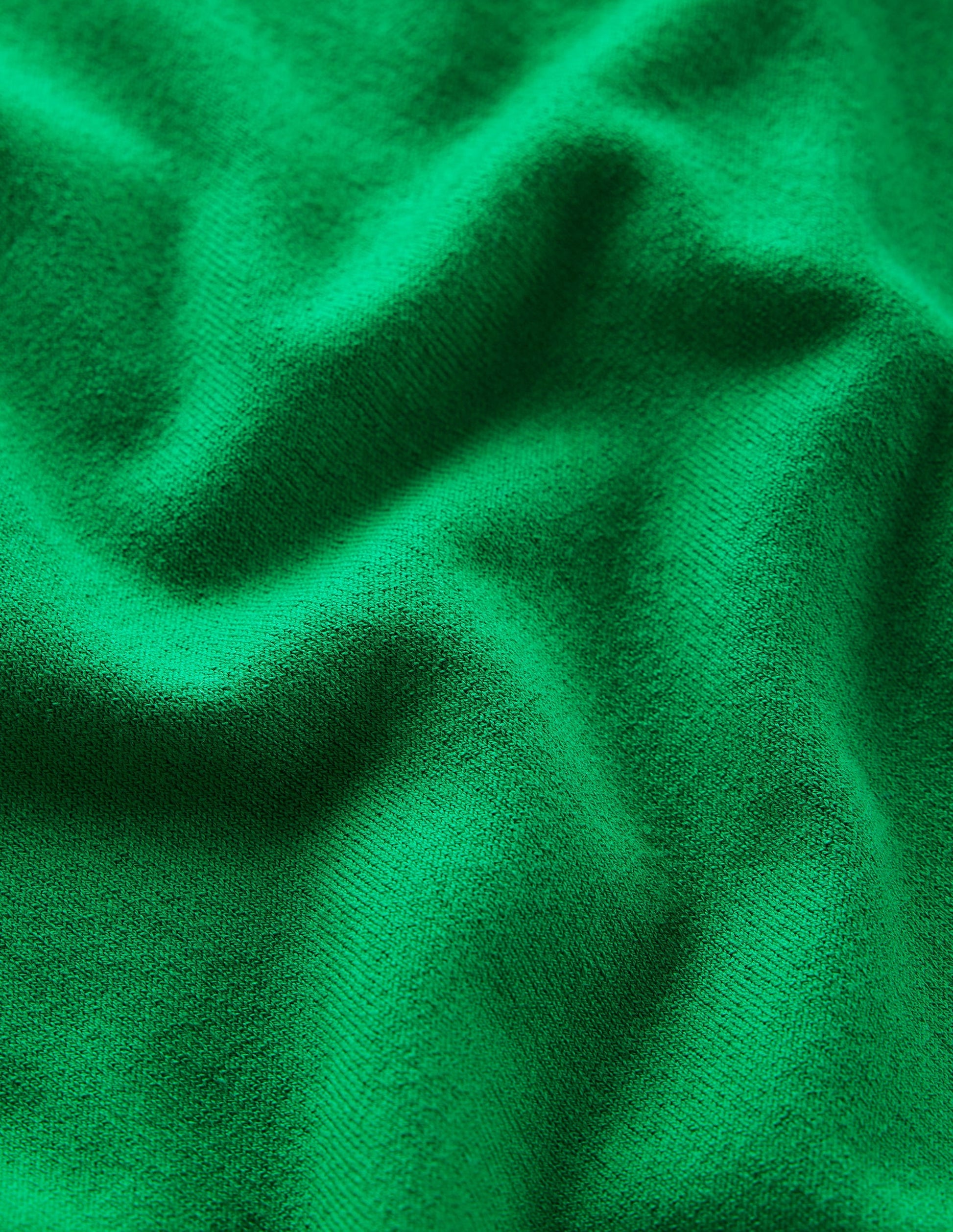 Emilia Cotton Crew Jumper-Rich Emerald-6