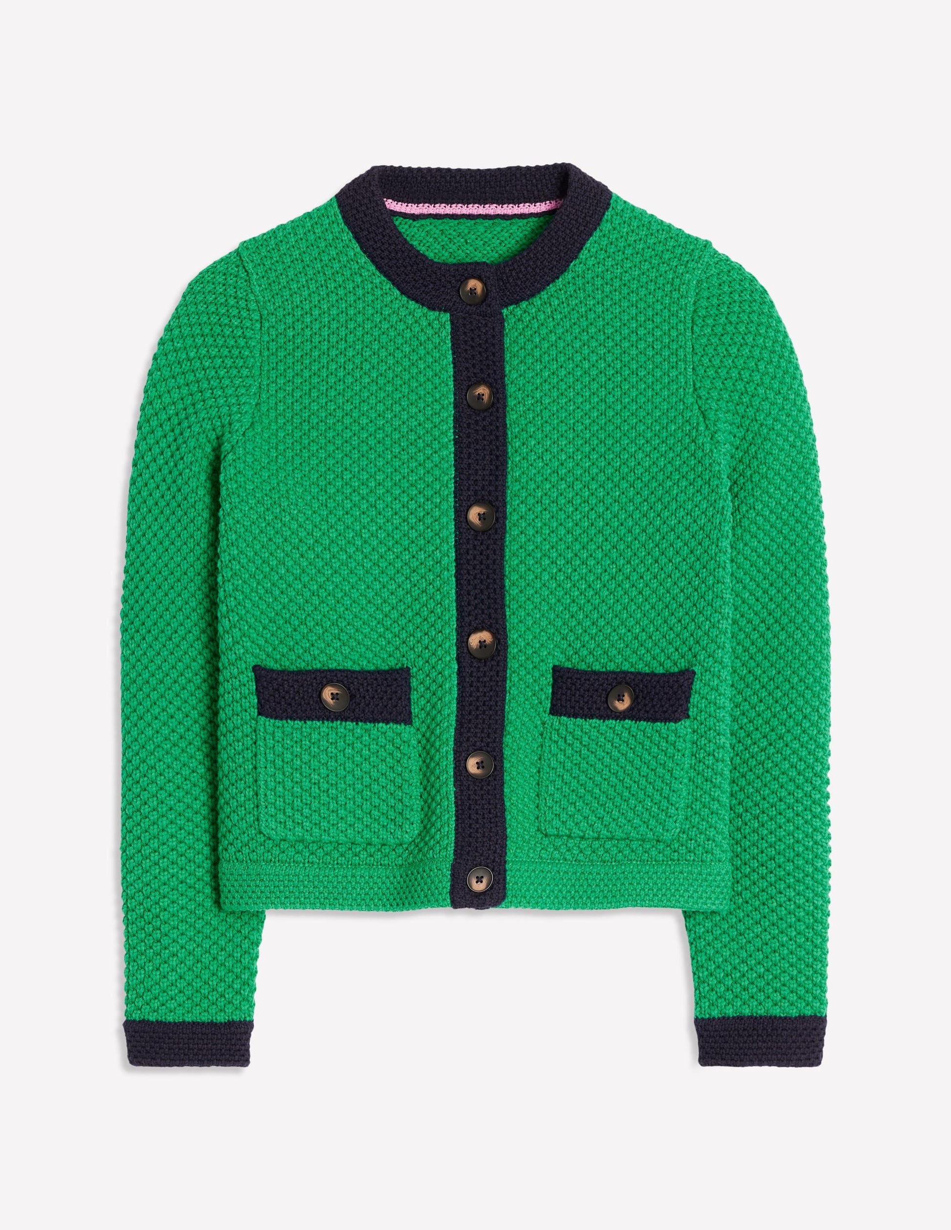 Libby Knitted Jacket-Rich Emerald-6