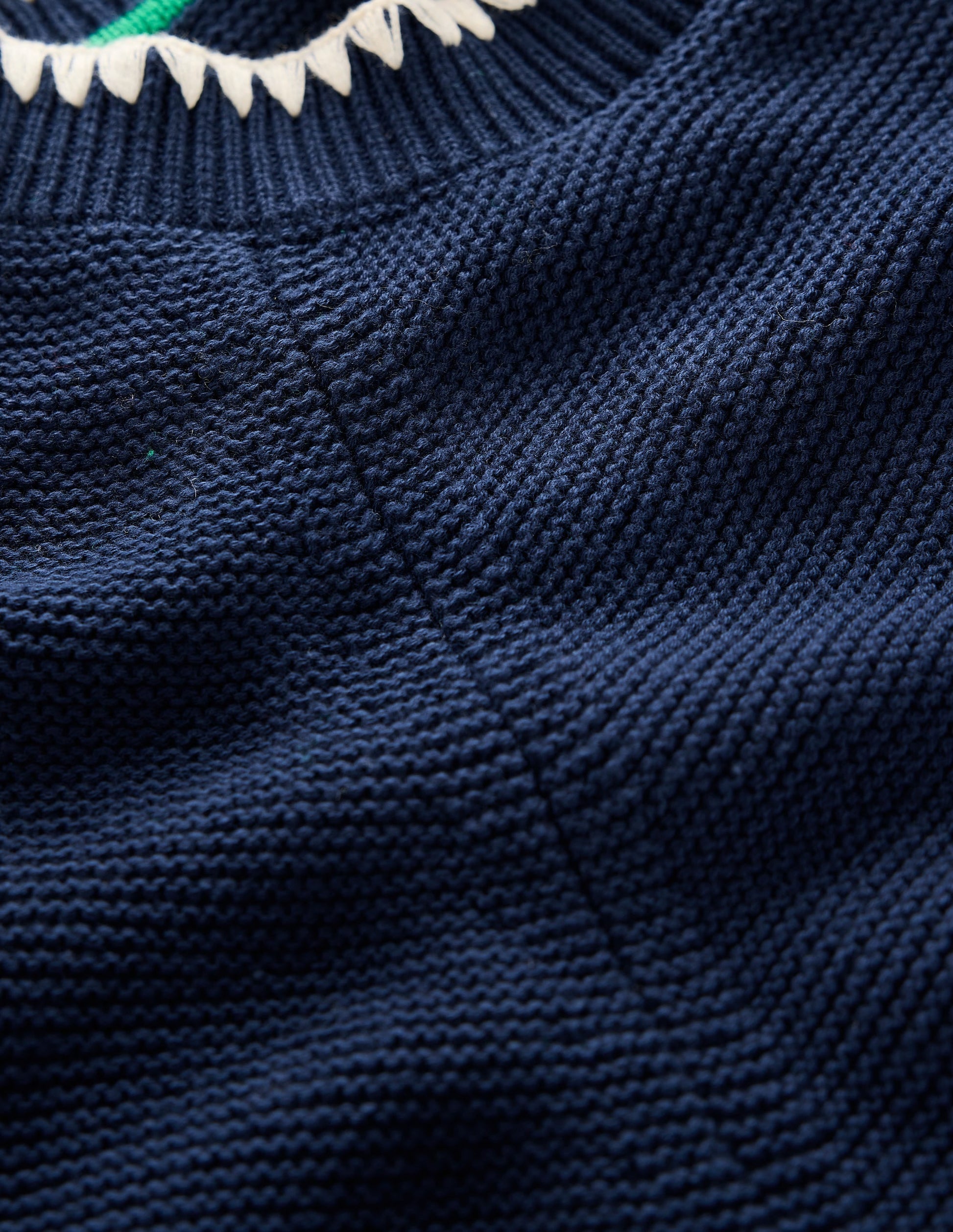 Lena Stitch Detail Jumper-Navy-6