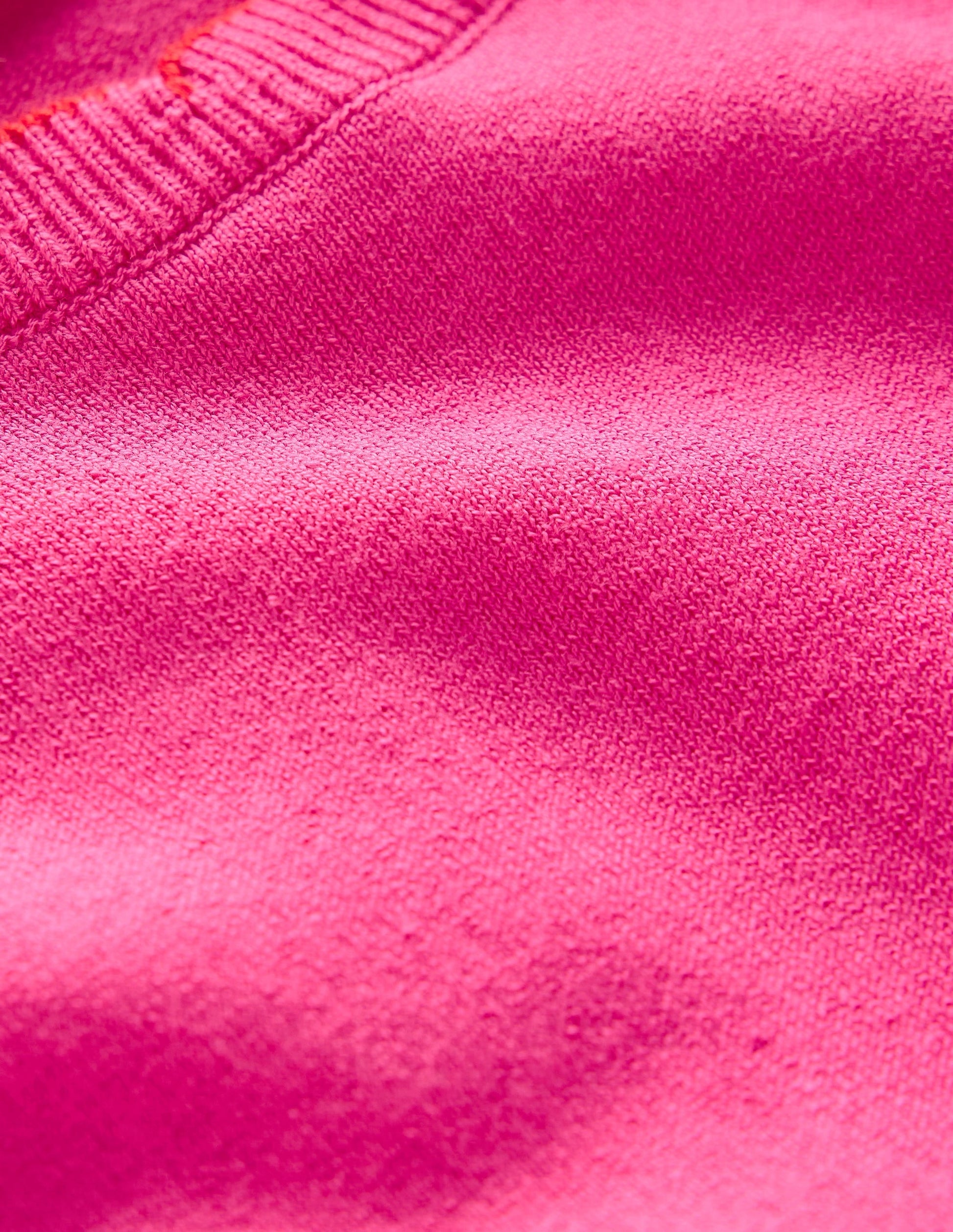 Pru Scallop Trim Jumper-Pink Peony-6