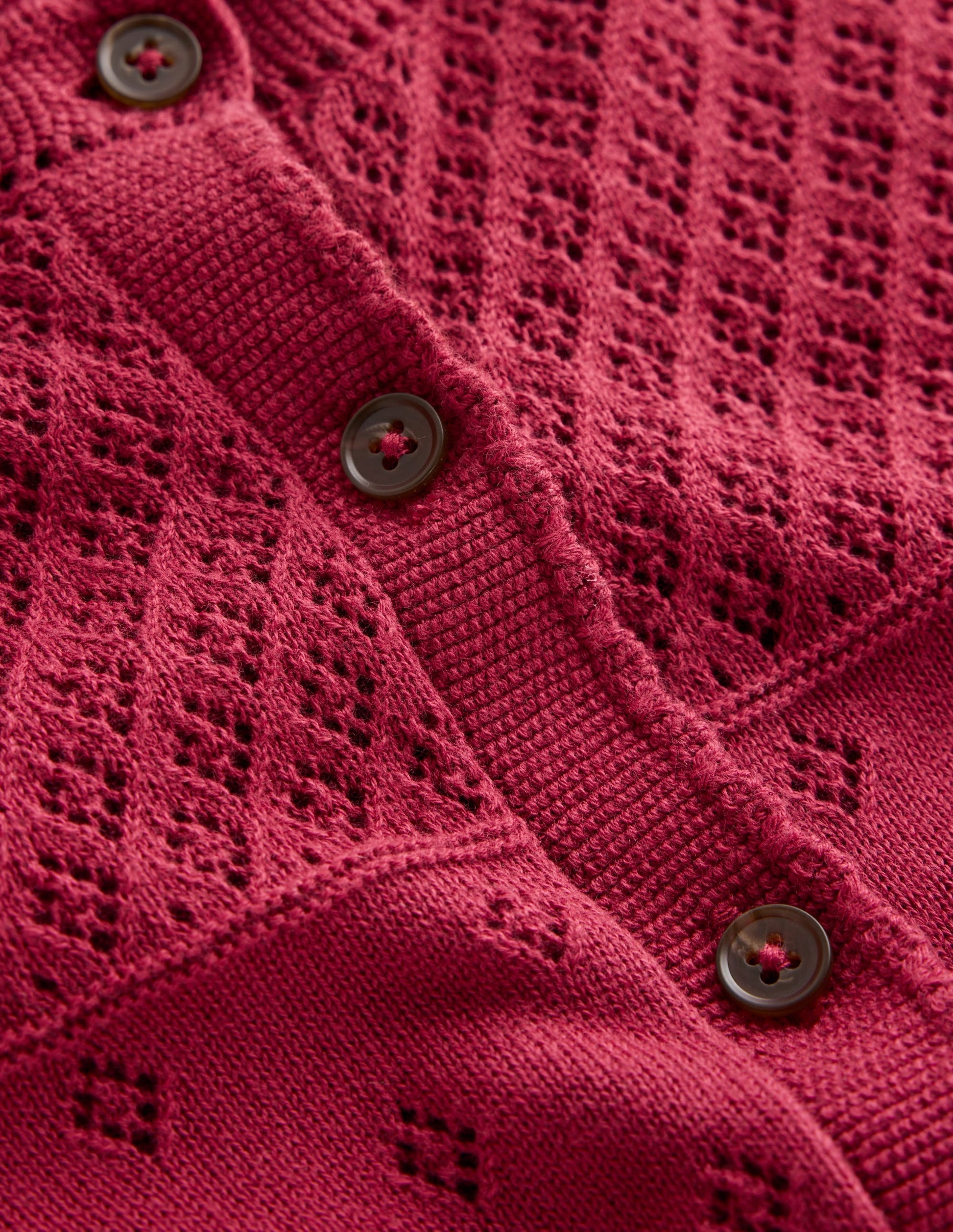 Rosalie Pointelle Cardigan-Terracotta-6