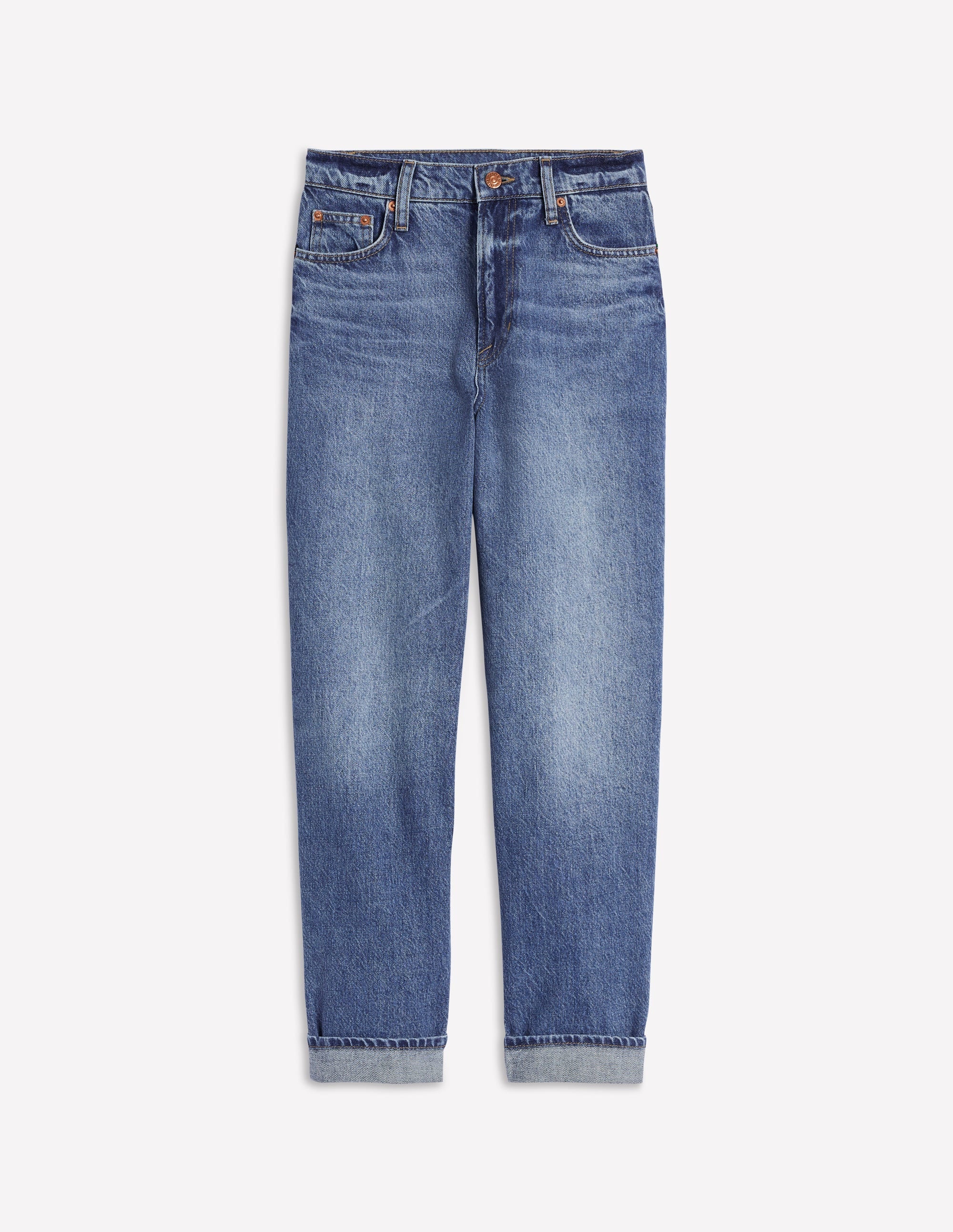 Mid Rise Relaxed Jeans-Mid Vintage - Image 2