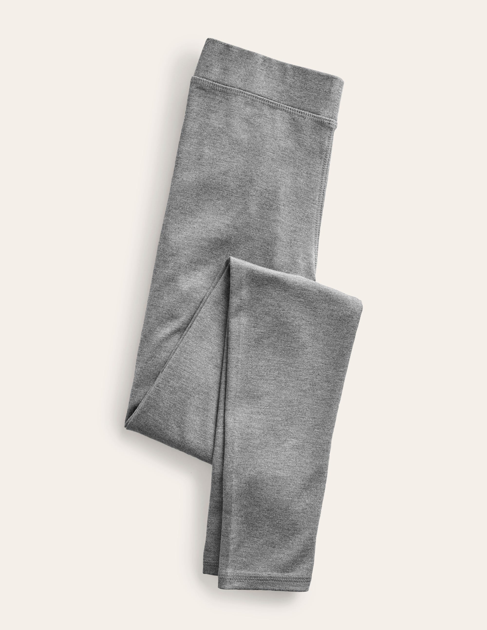 High Rise Jersey Leggings-Charcoal Marl - Image 5