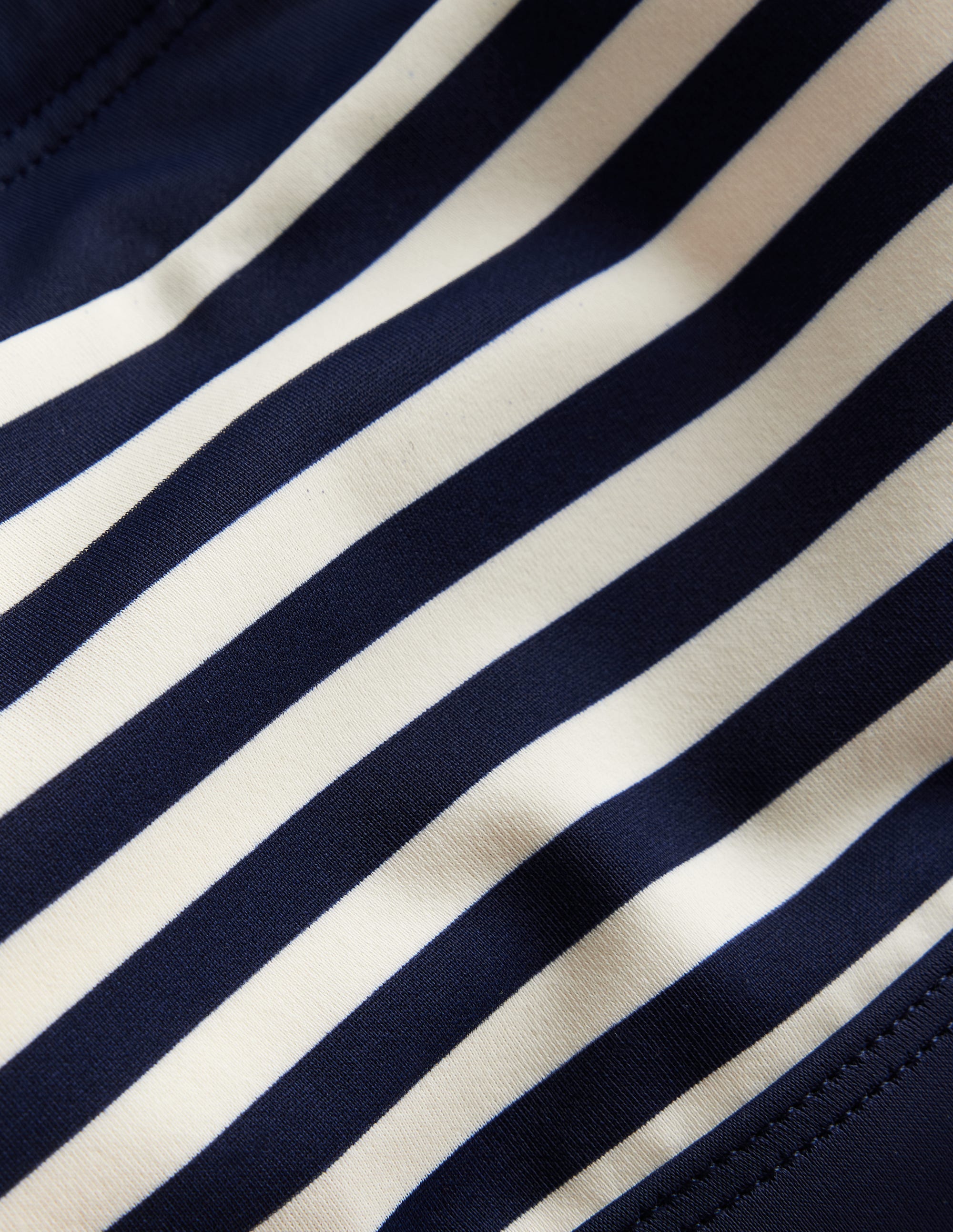 Santorini Bikini Top-Red, Navy Stripe - Image 6
