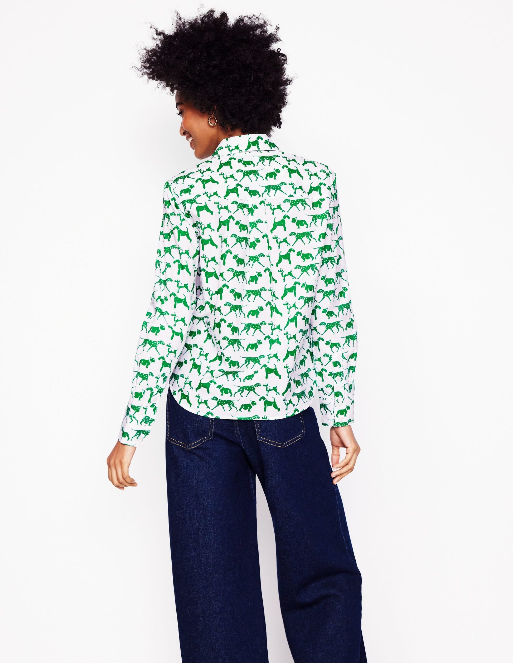 Sienna Cotton Shirt-Ivory, Janet And Friends-2