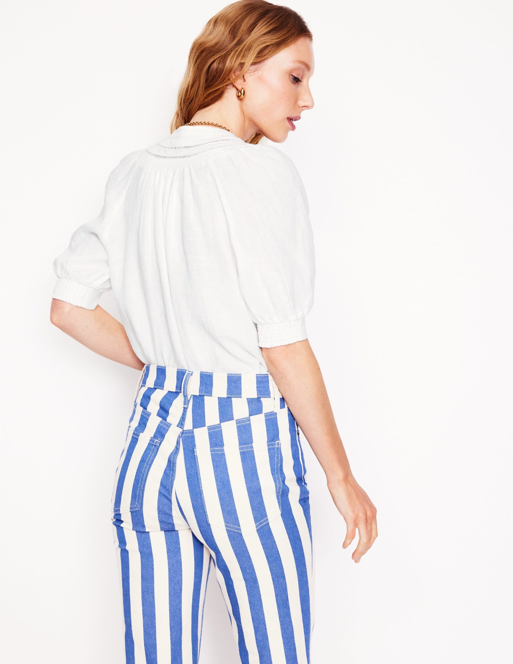Bea Linen Top-White-4