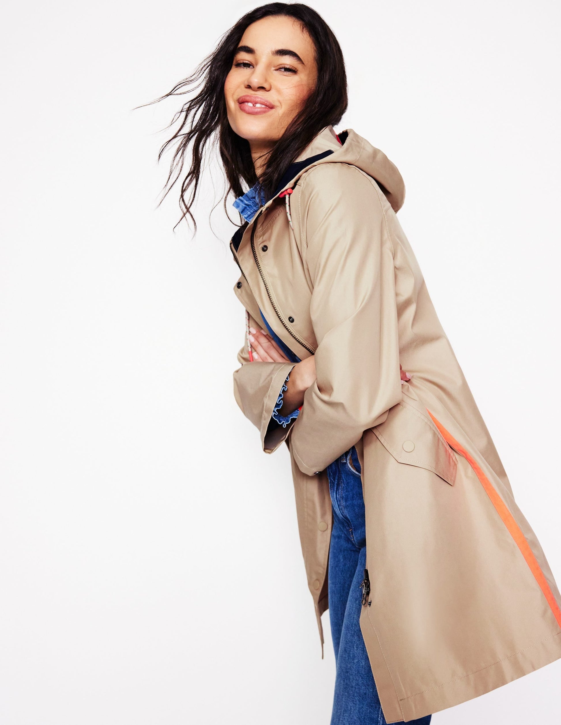 Wells Waterproof Coat-Neutral-1