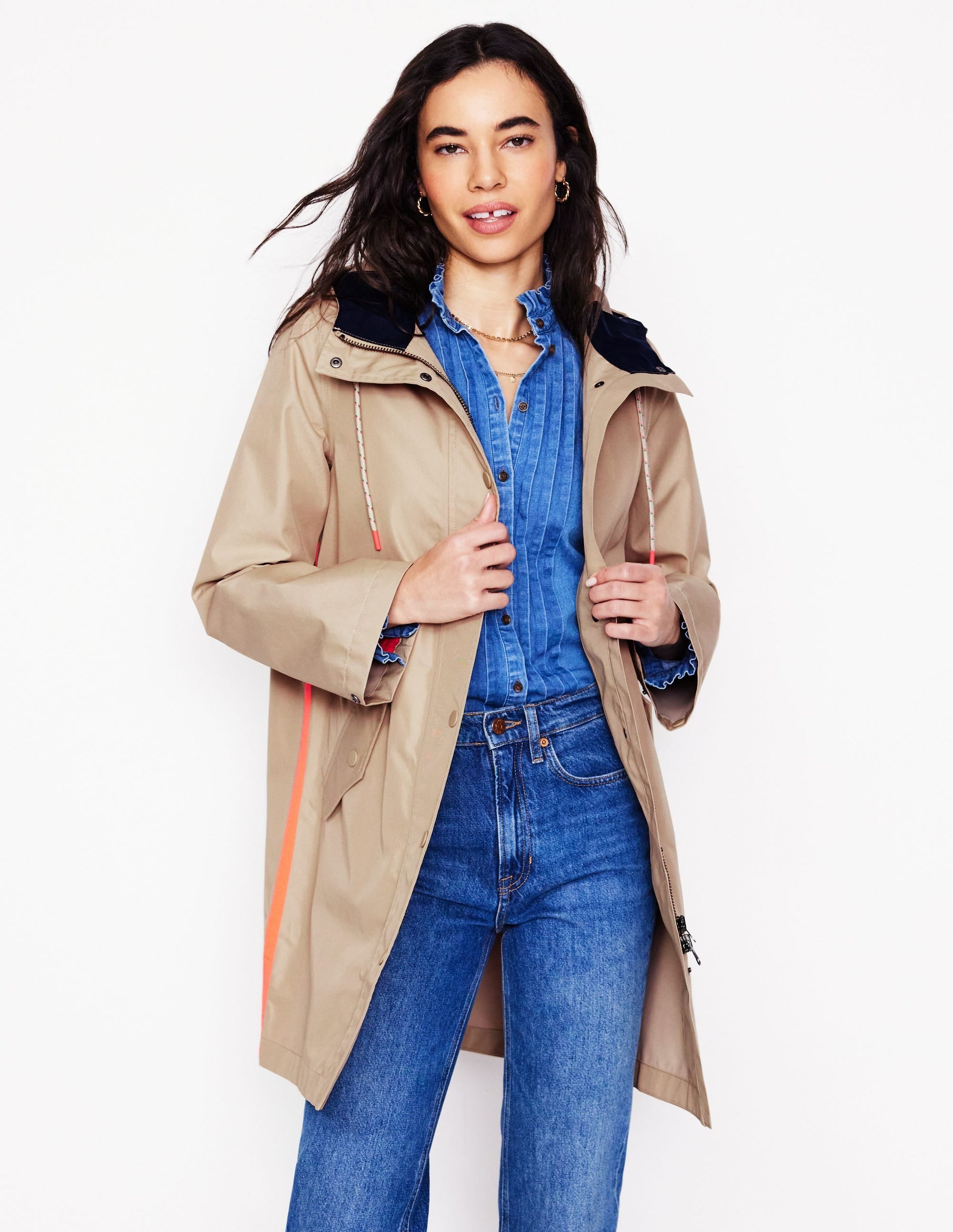 Wells Waterproof Coat-Neutral-5