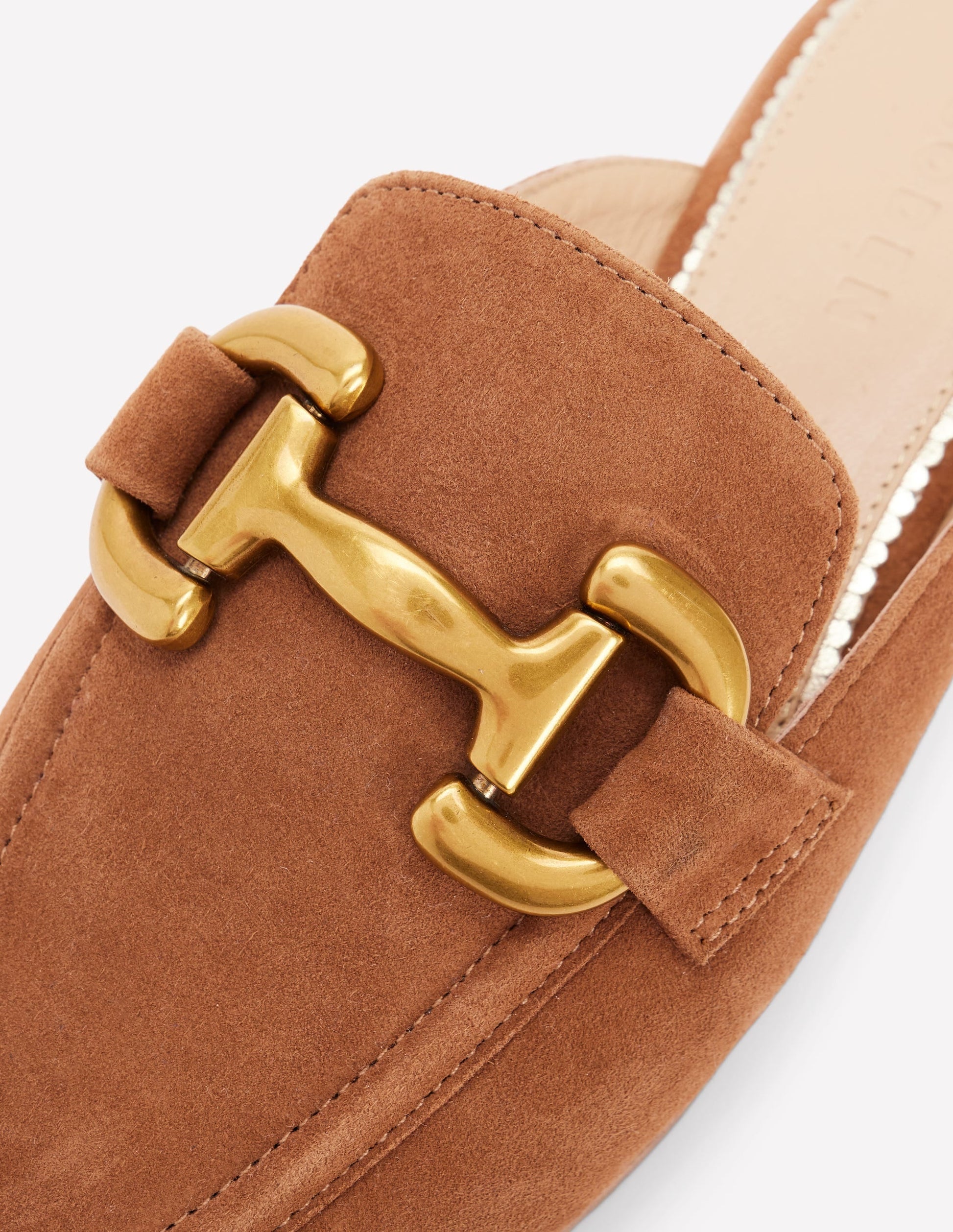 Iris Snaffle Mule Loafers-Tan-5