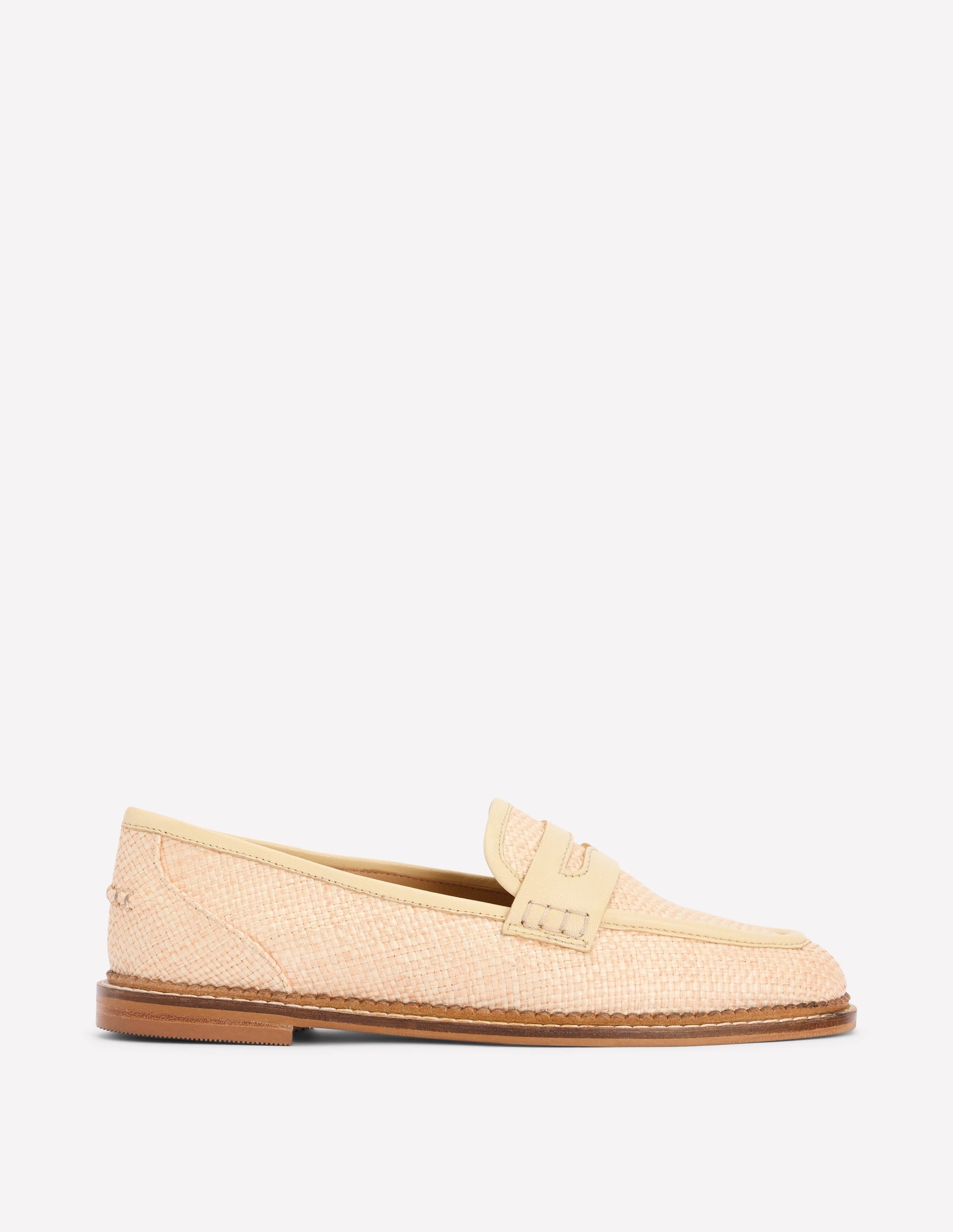Nya Penny Loafers-Natural-1