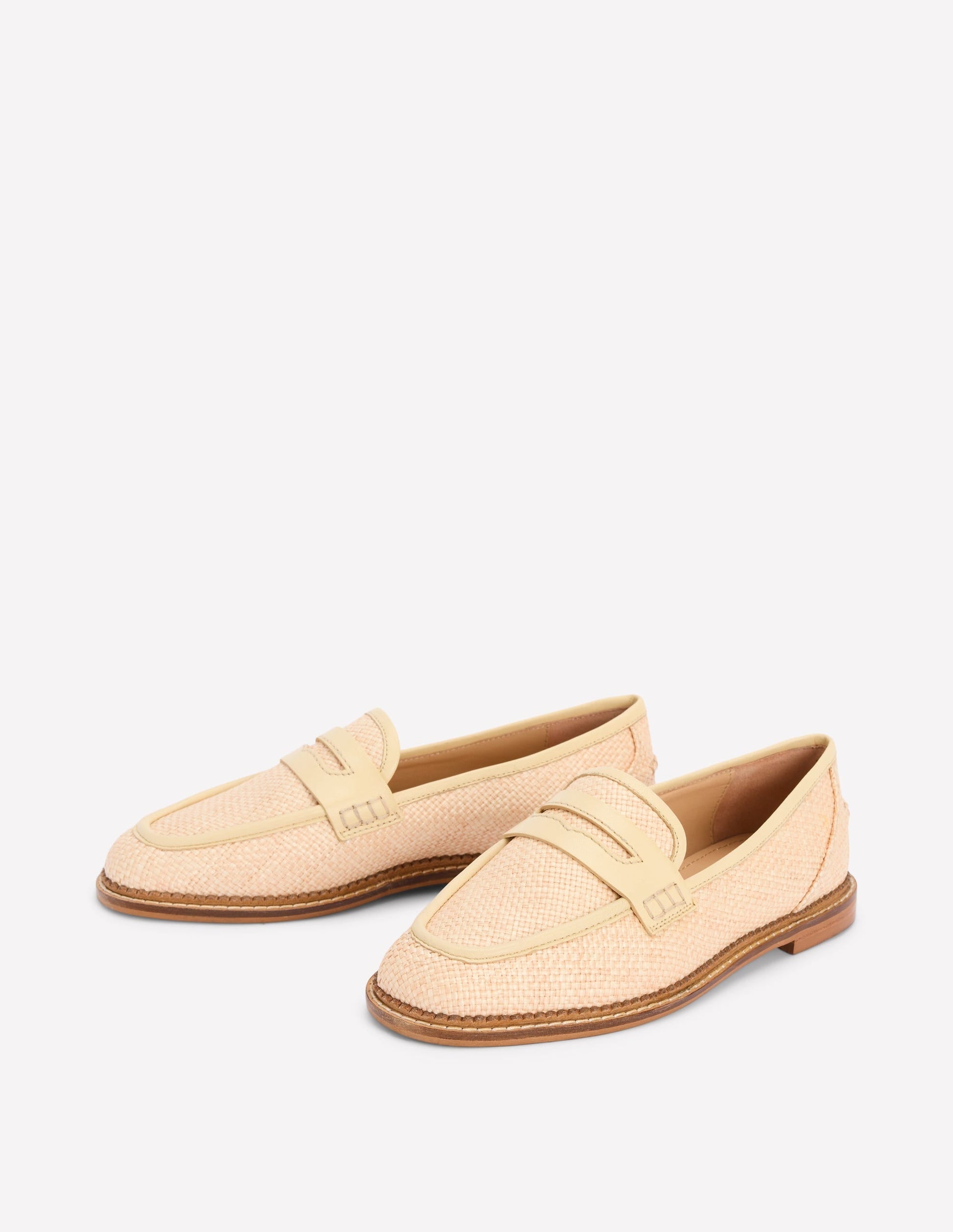 Nya Penny Loafers-Natural-3