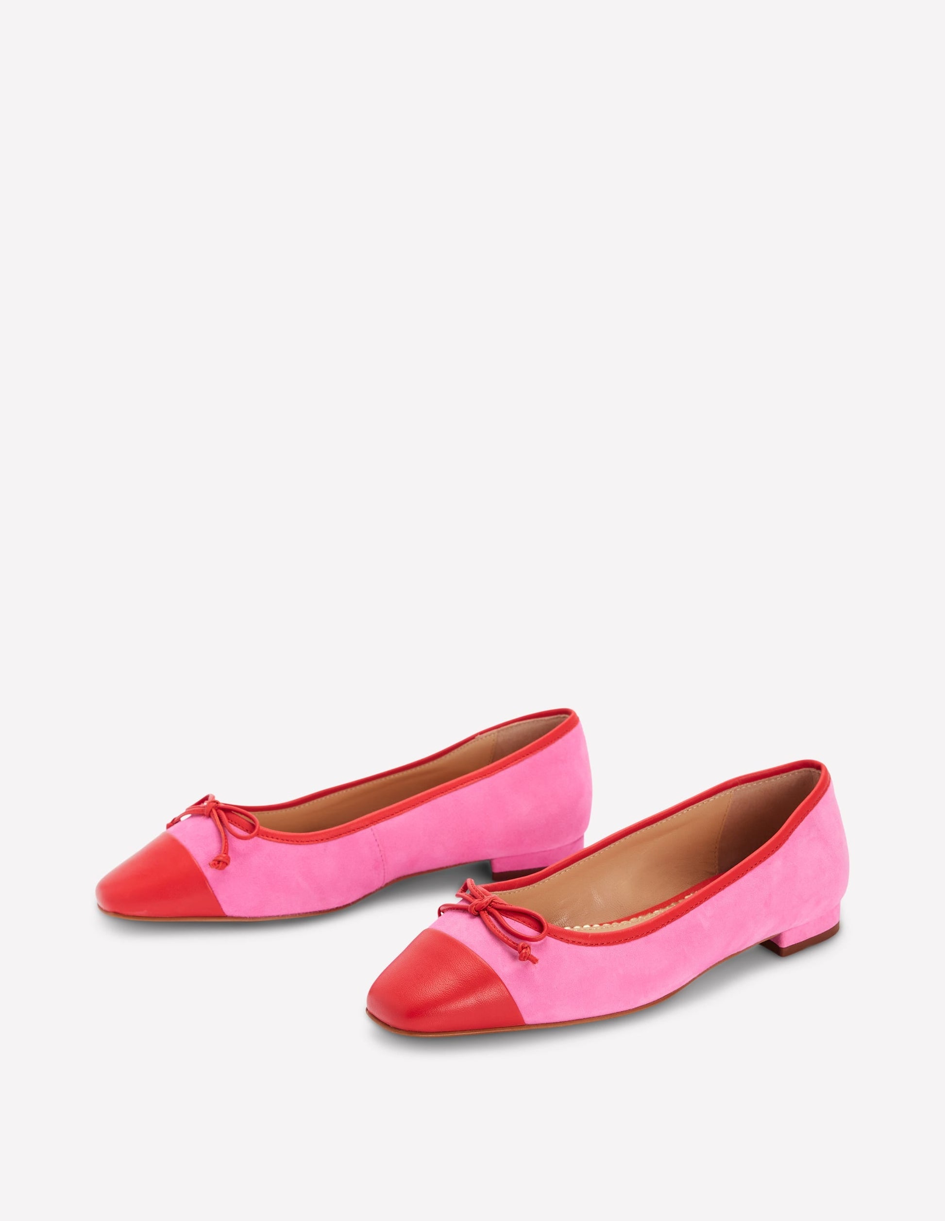 Toe Cap Ballet Flat-Festival Pink-3