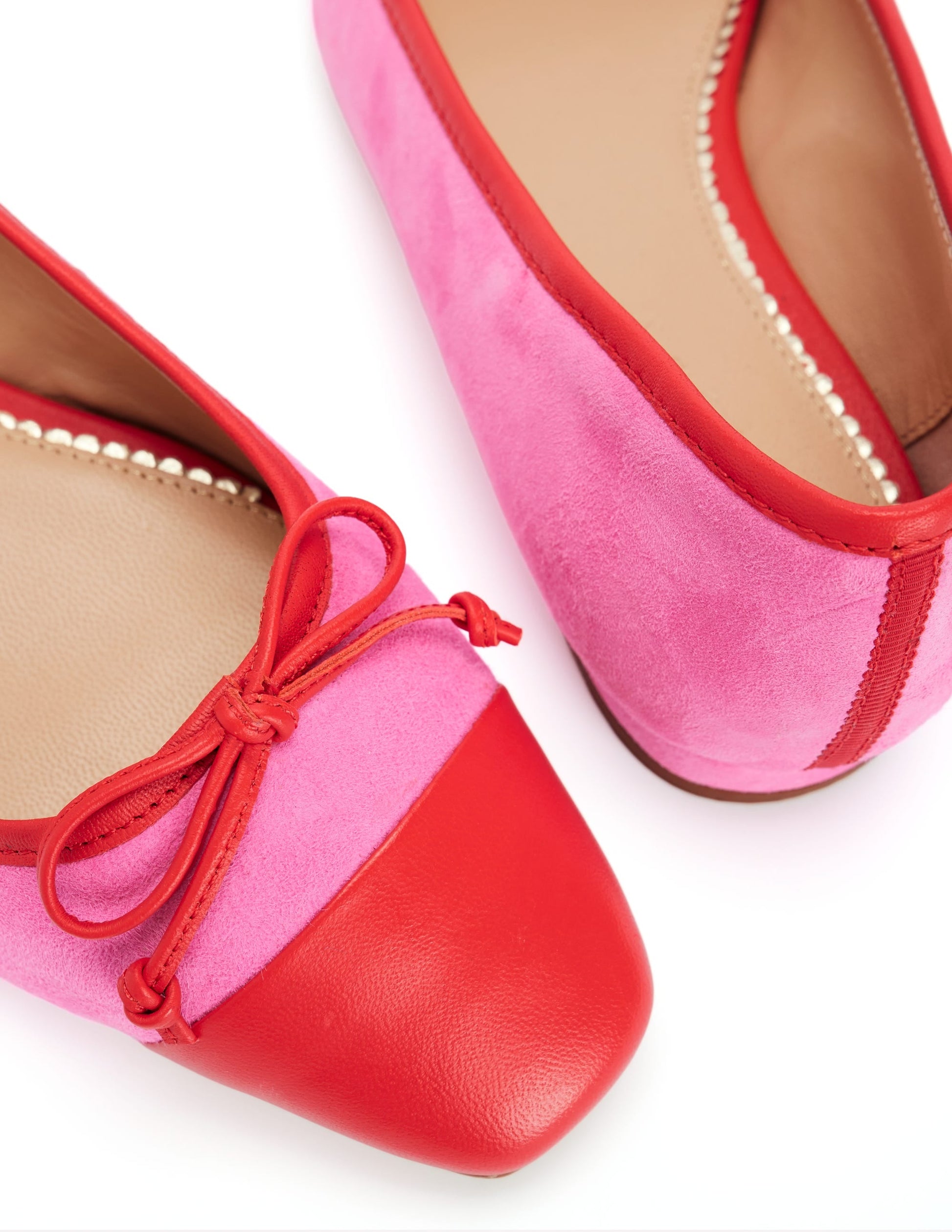 Toe Cap Ballet Flat-Festival Pink-4