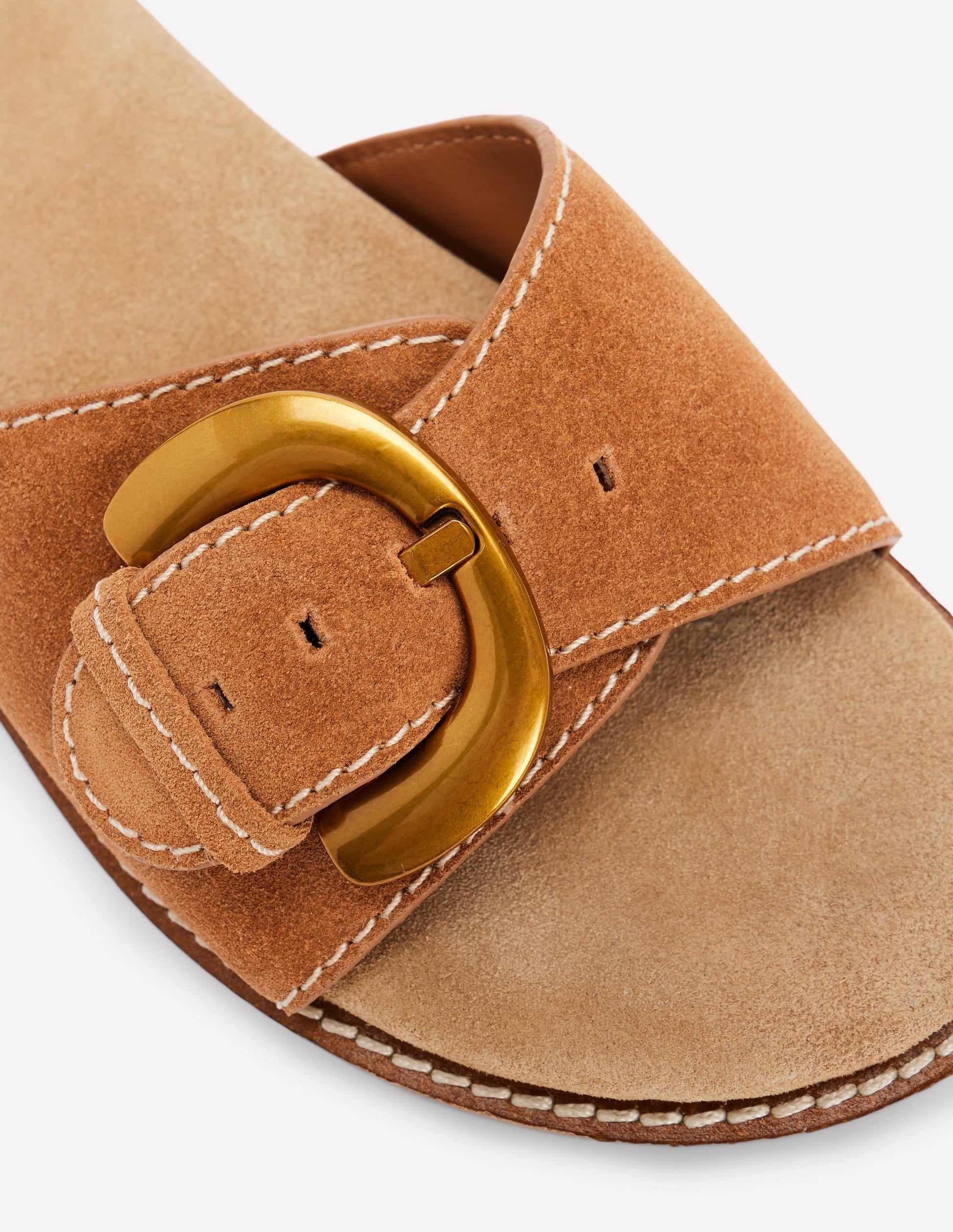 Hardware Mule Sandal-Tan-4