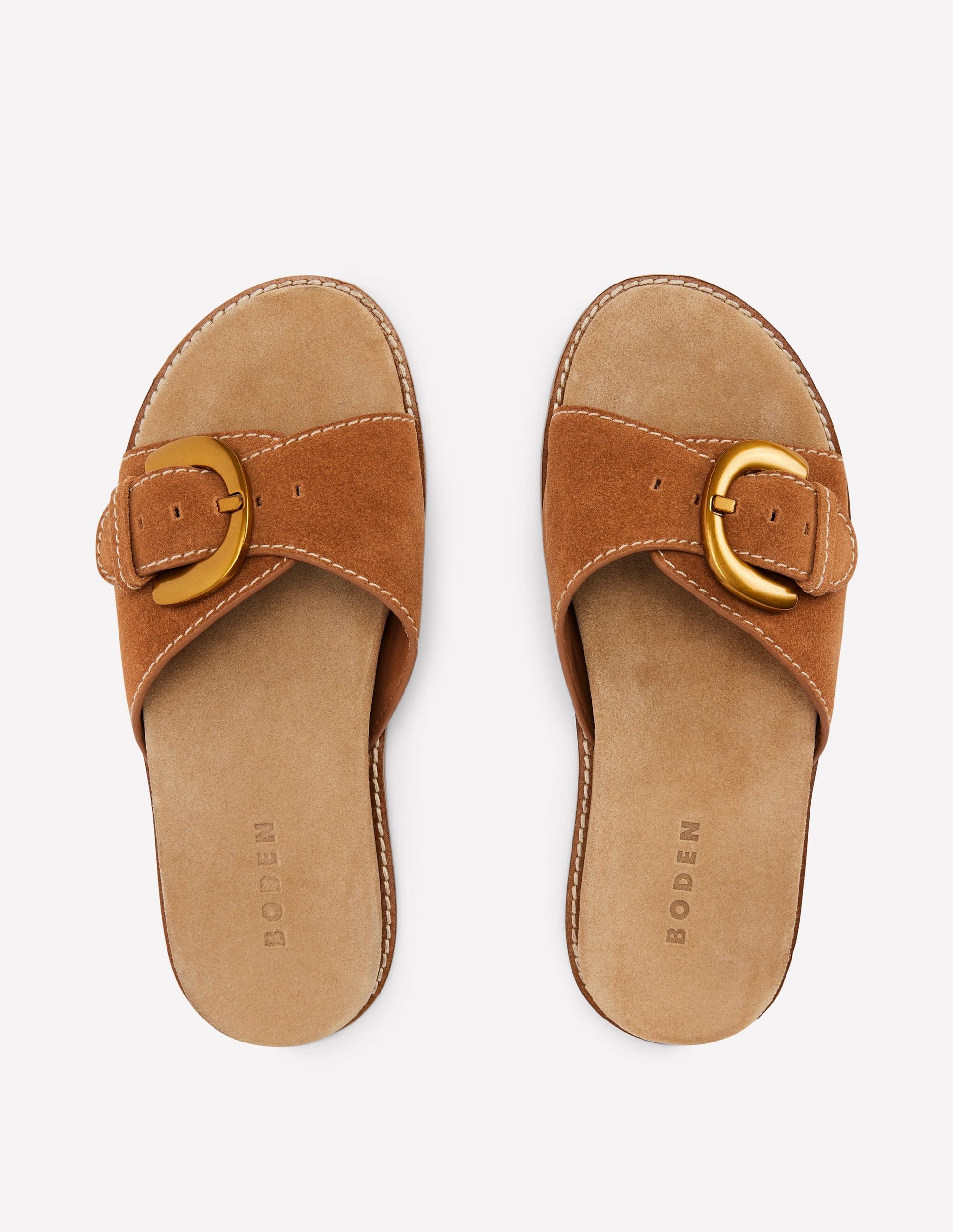 Hardware Mule Sandal-Tan-5