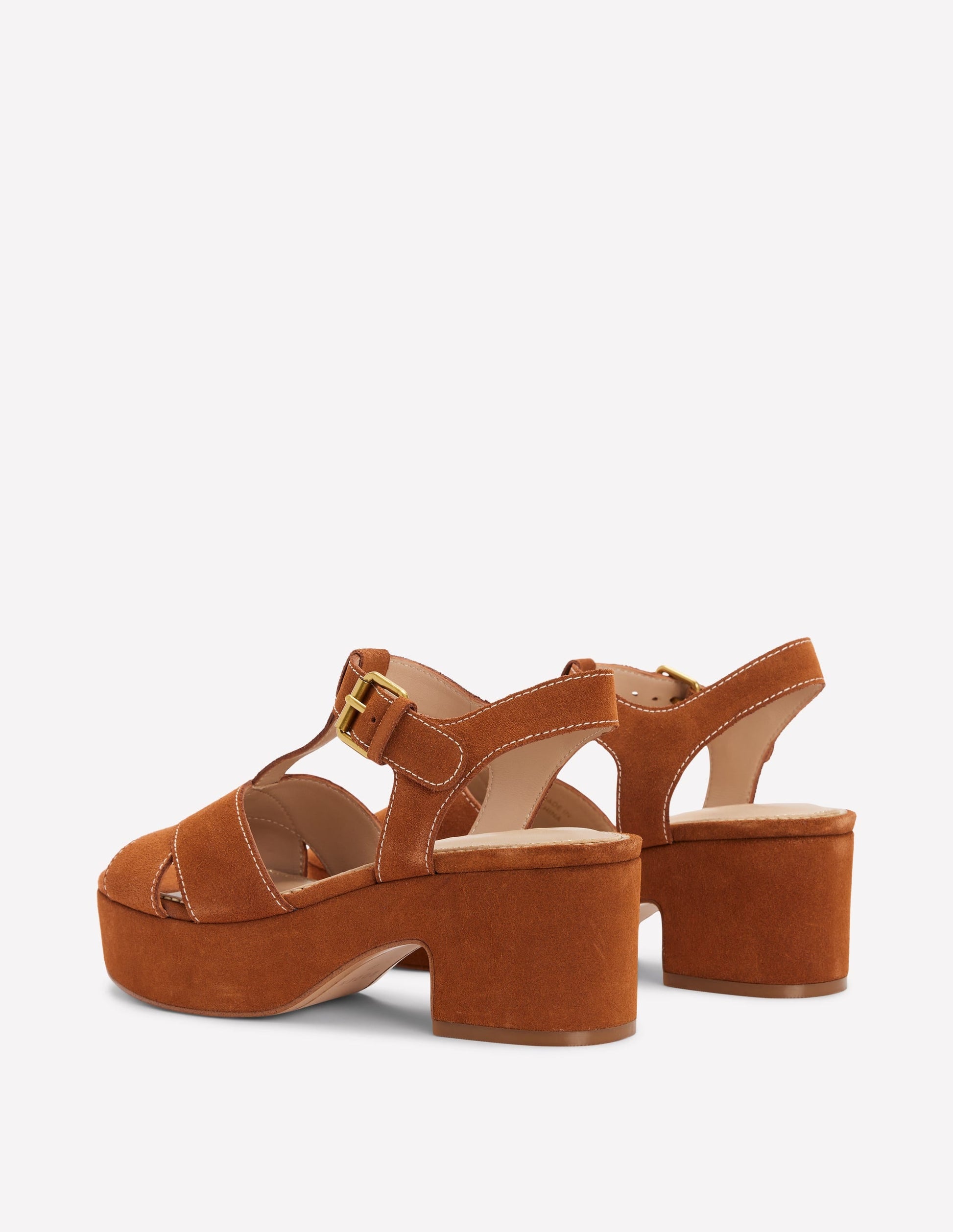 Cut Out Wedge Sandal-Tan-4