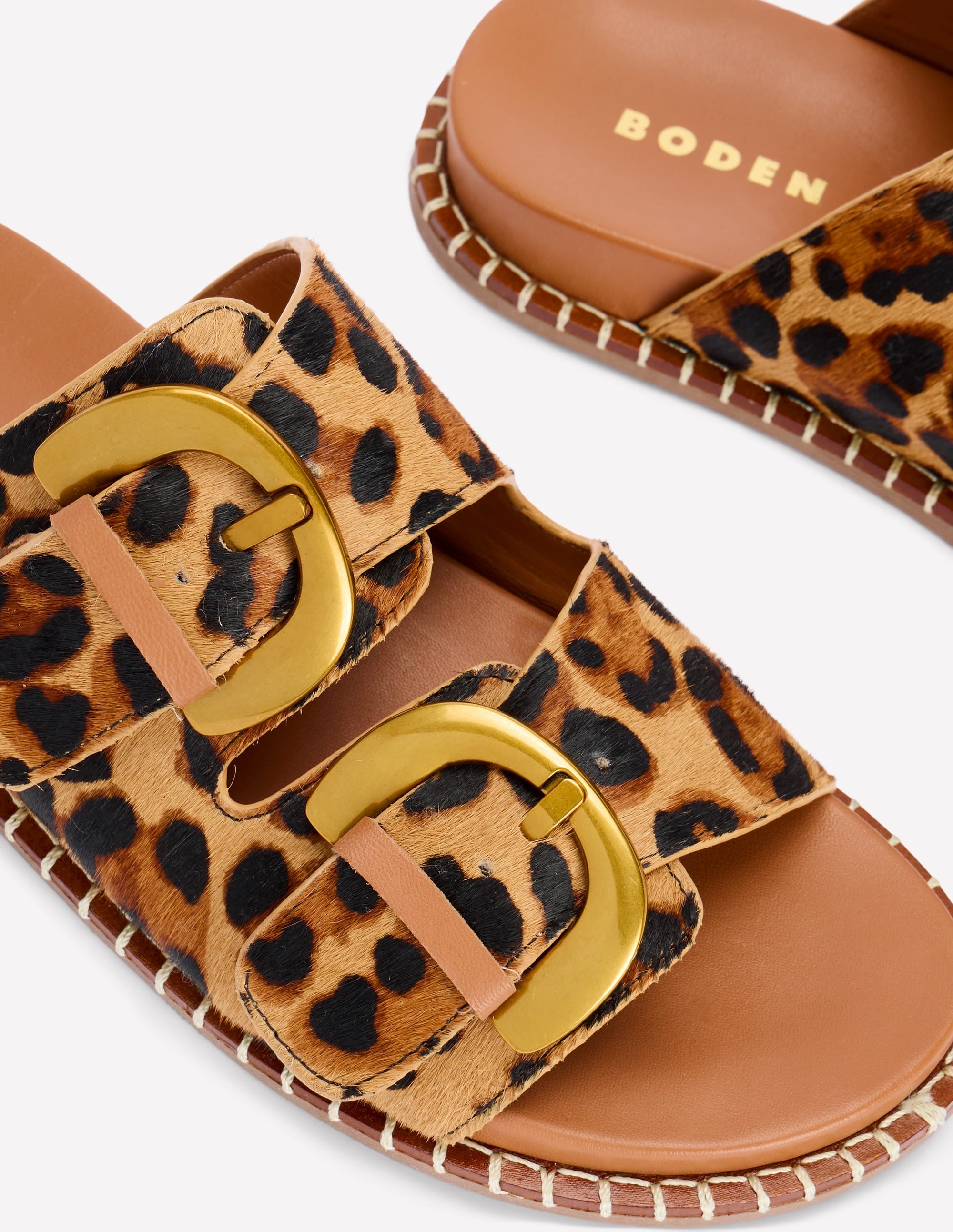 Alberta Footbed Sandal-Leopard - Image 4
