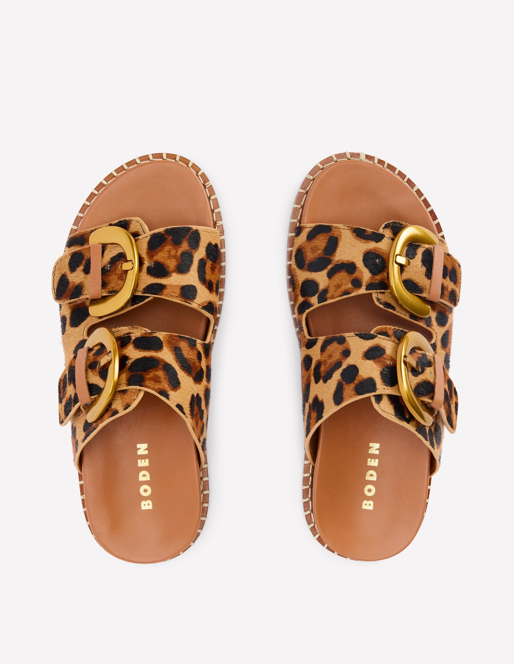 Alberta Footbed Sandal-Leopard-5