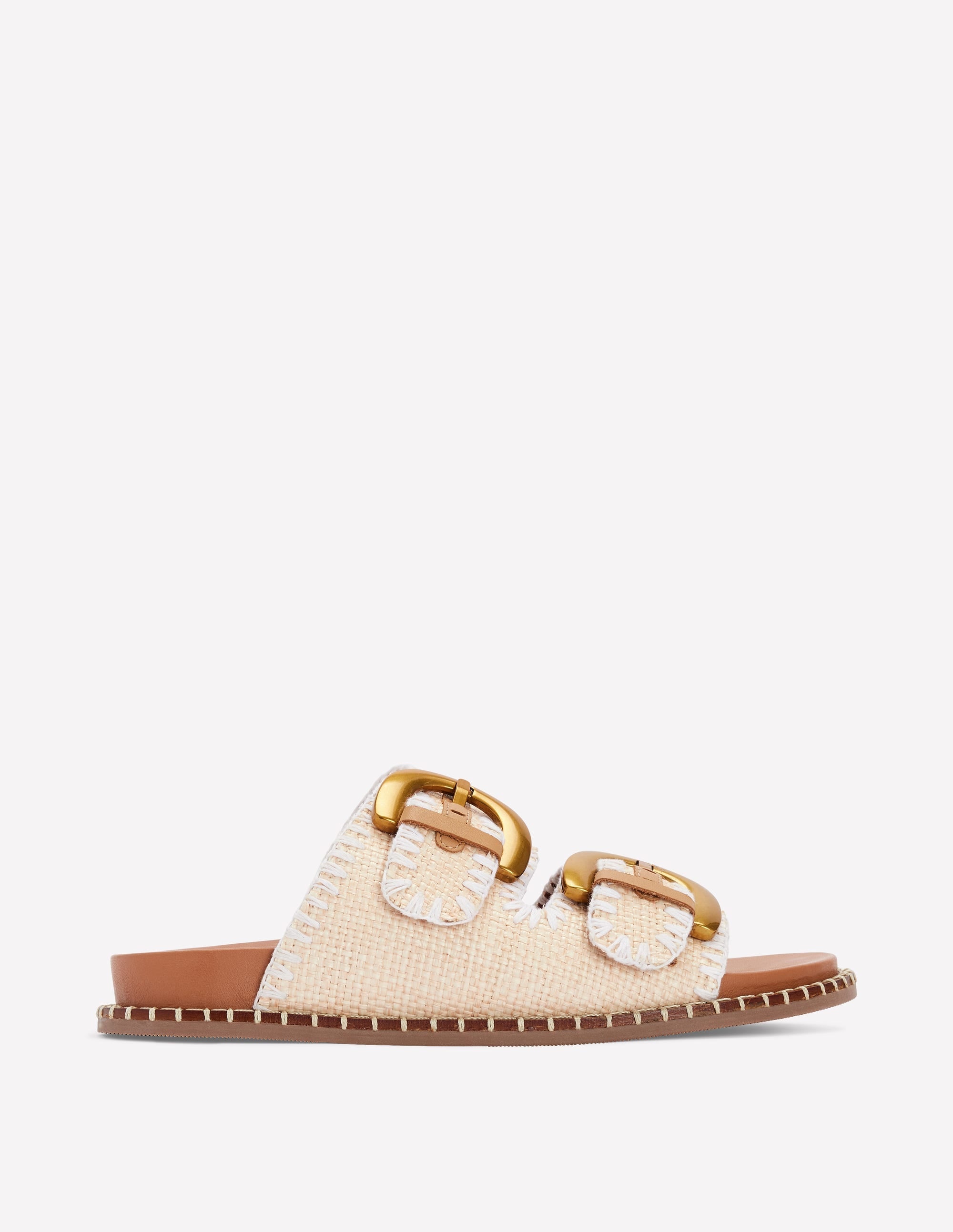 Alberta Footbed Sandal-Natural - Image 1