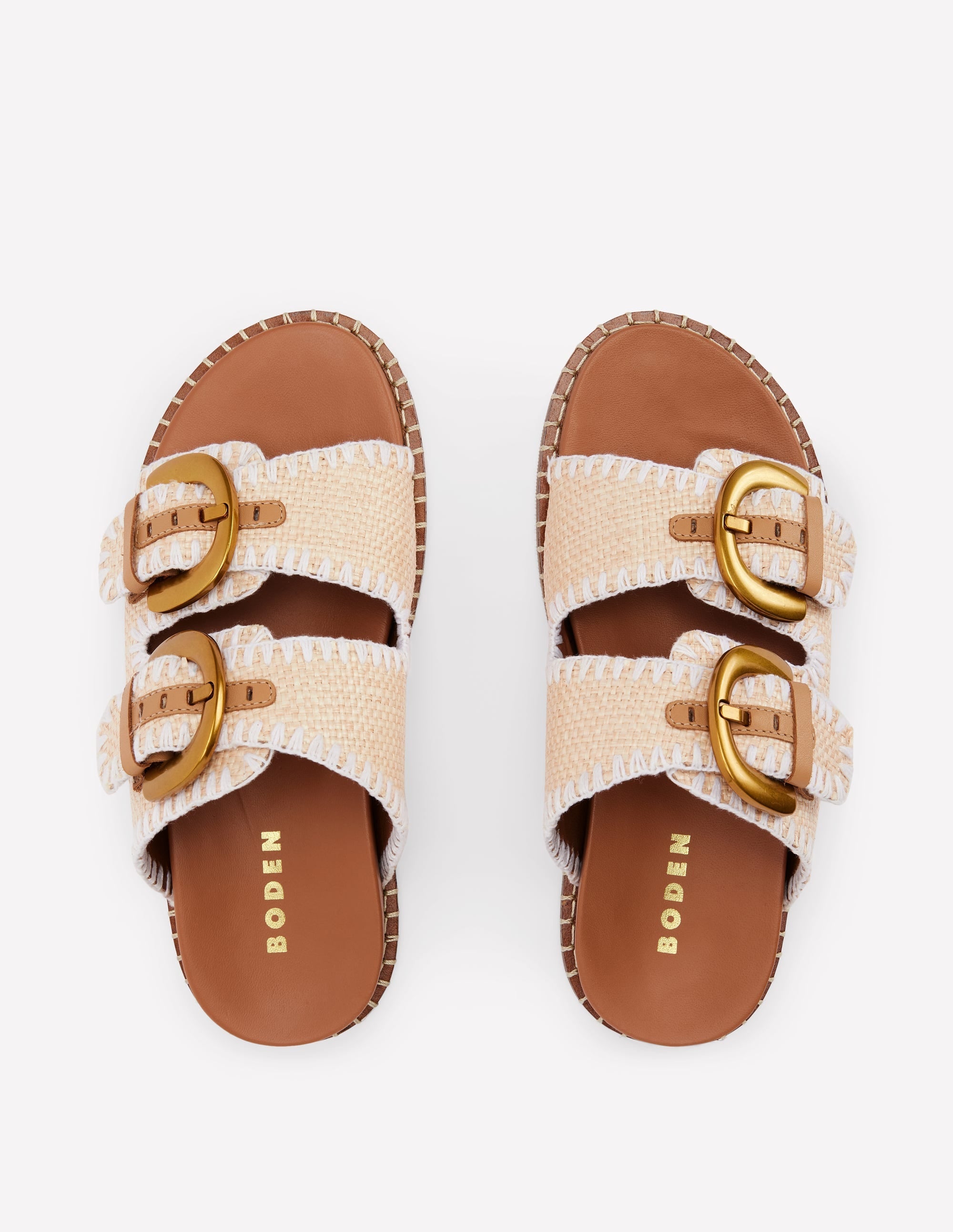 Alberta Footbed Sandal-Natural - Image 4