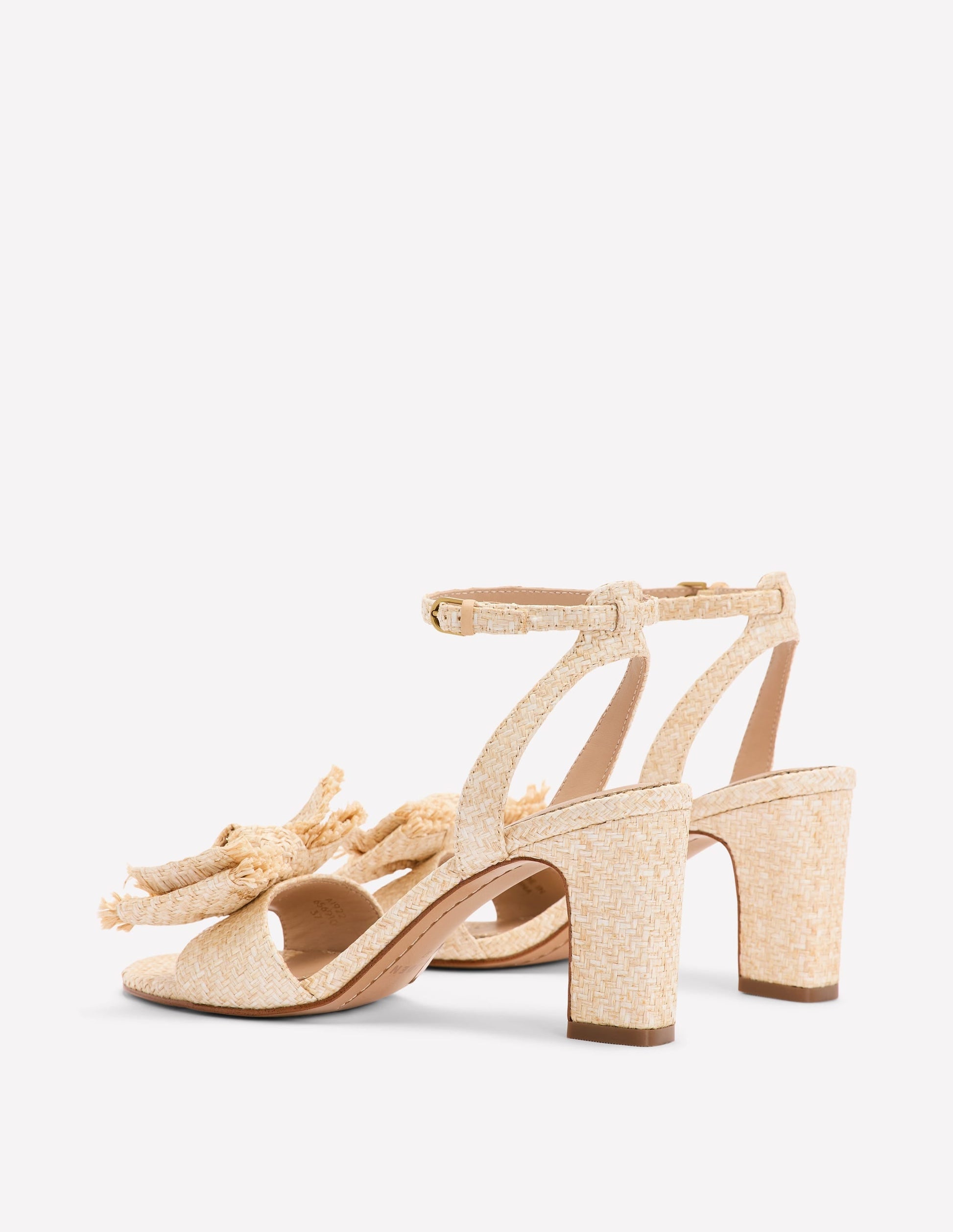 Bow Heeled Sandals-Natural-5