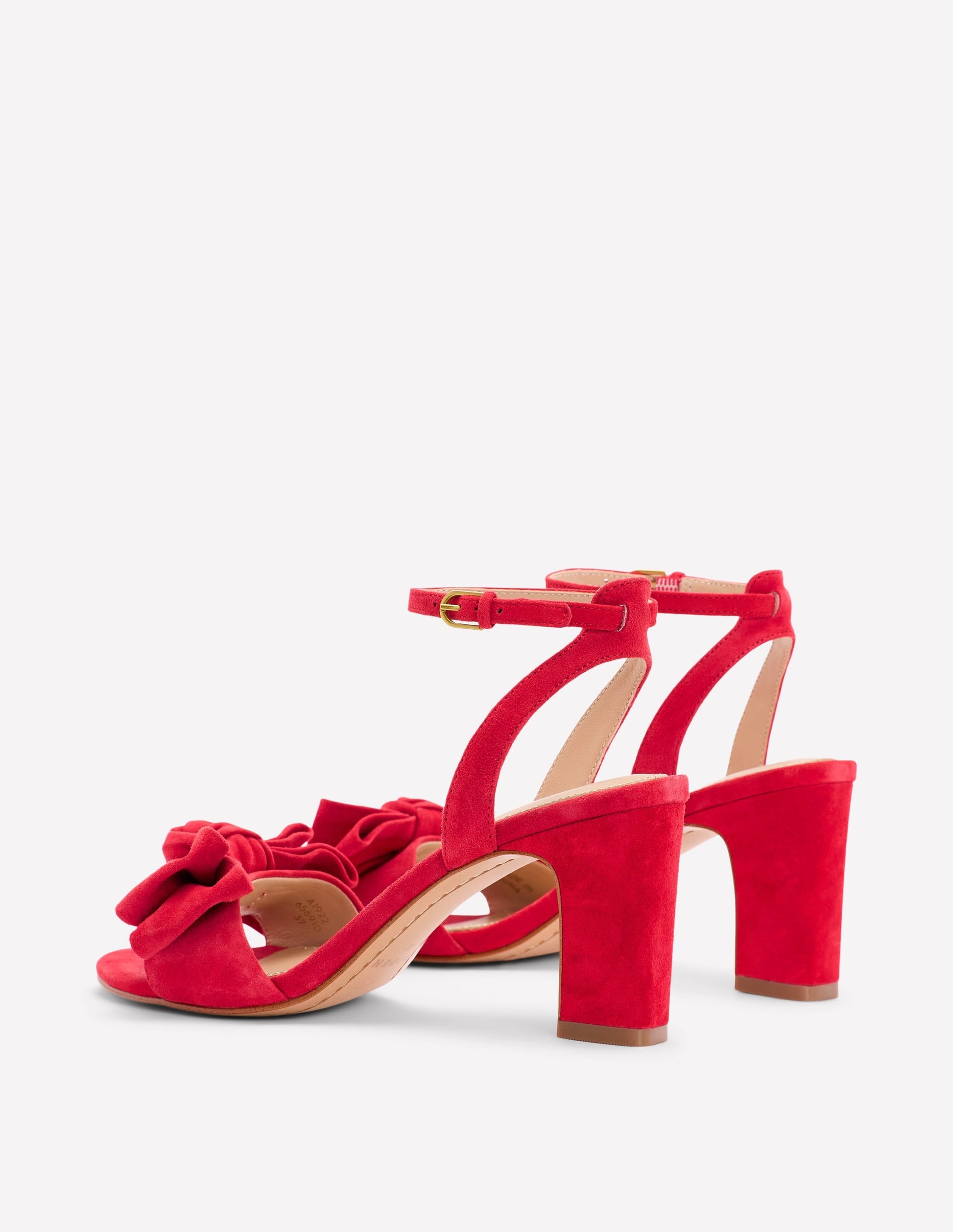 Bow Heeled Sandals-Hibiscus-6